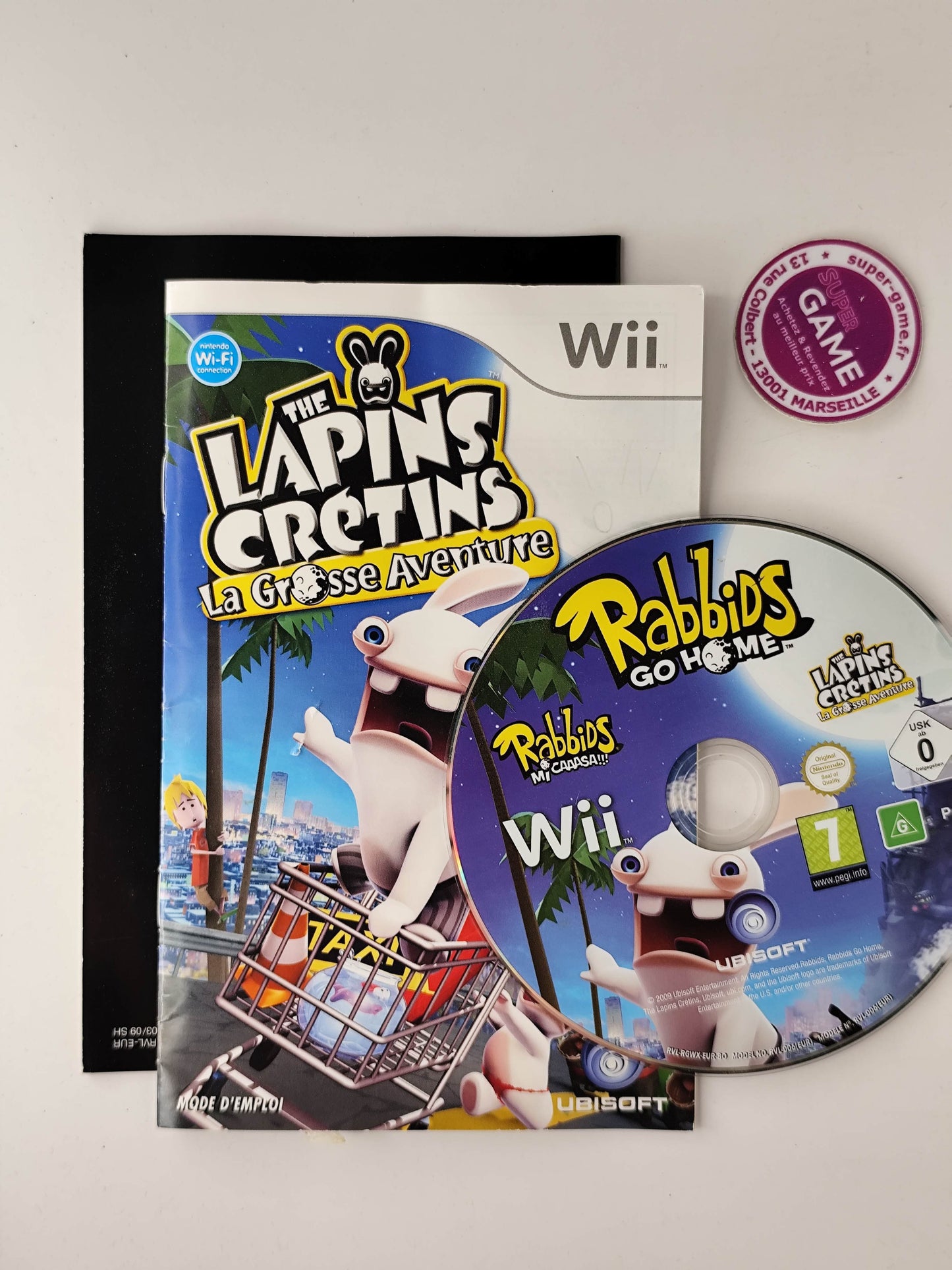 LES LAPINS CRETINS LA GROSSE AVENTURE - Wii