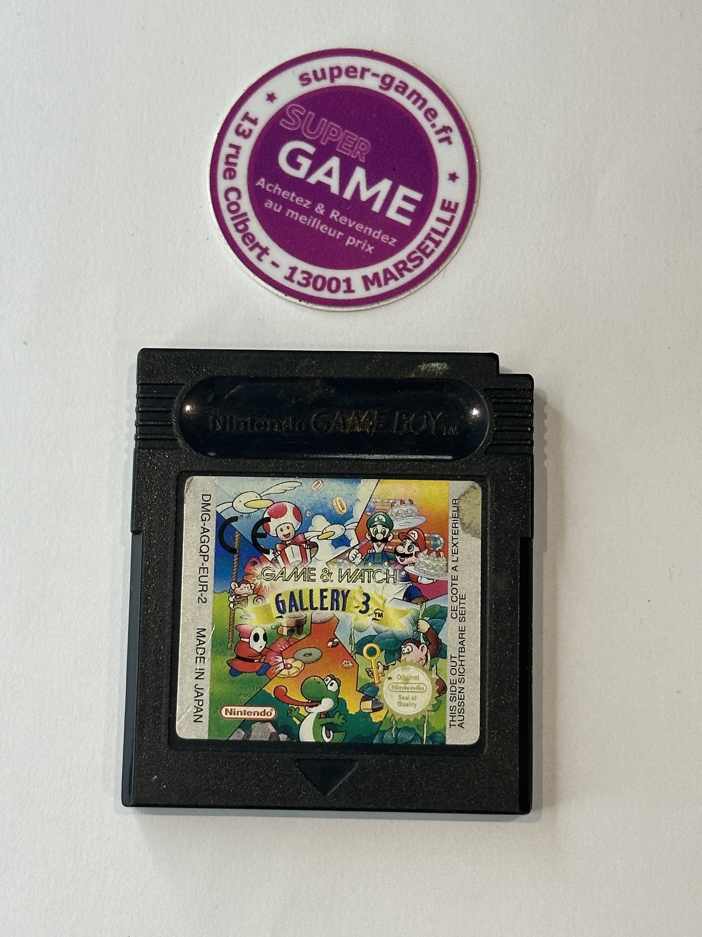 GAME & WATCH GALLERY 3 - sans boite - GAMEBOY