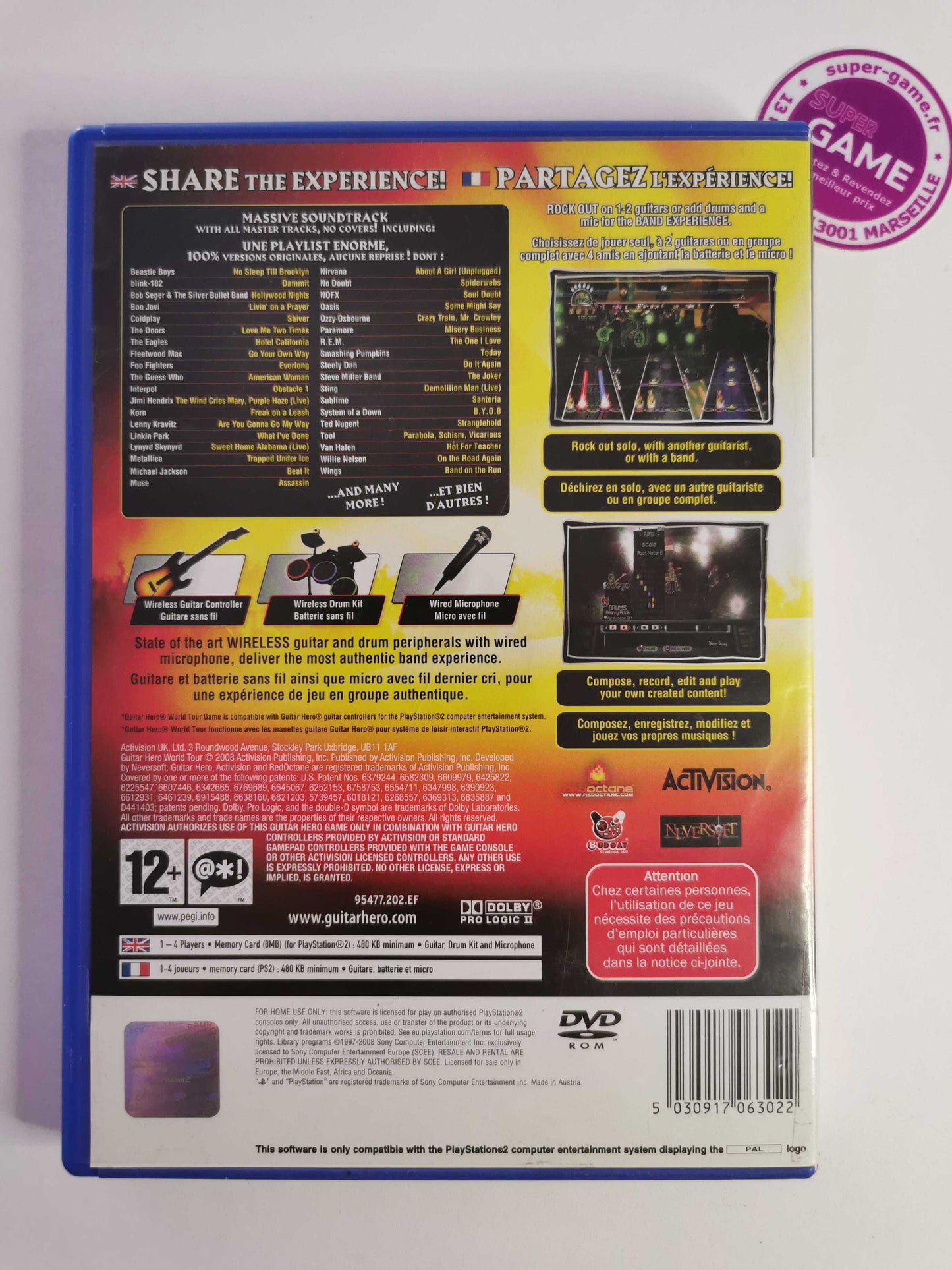 Guitar Hero World Tour