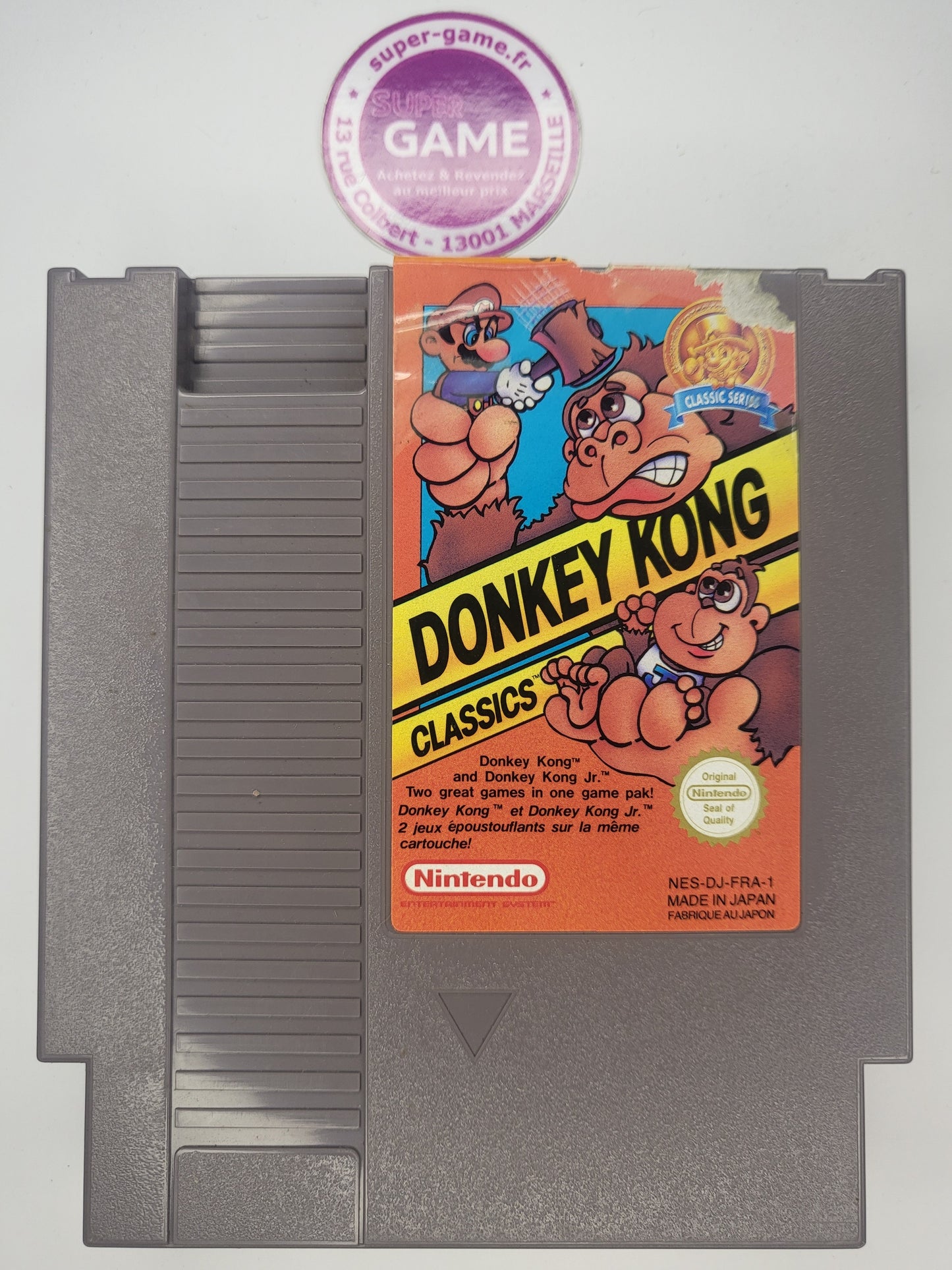 DONKEY KONG CLASSICS - sans boite - NES