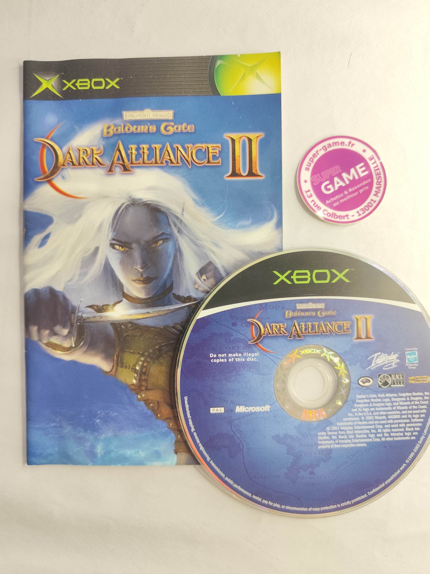 BALDUR'S GATE DARK ALLIANCE 2 - XBOX