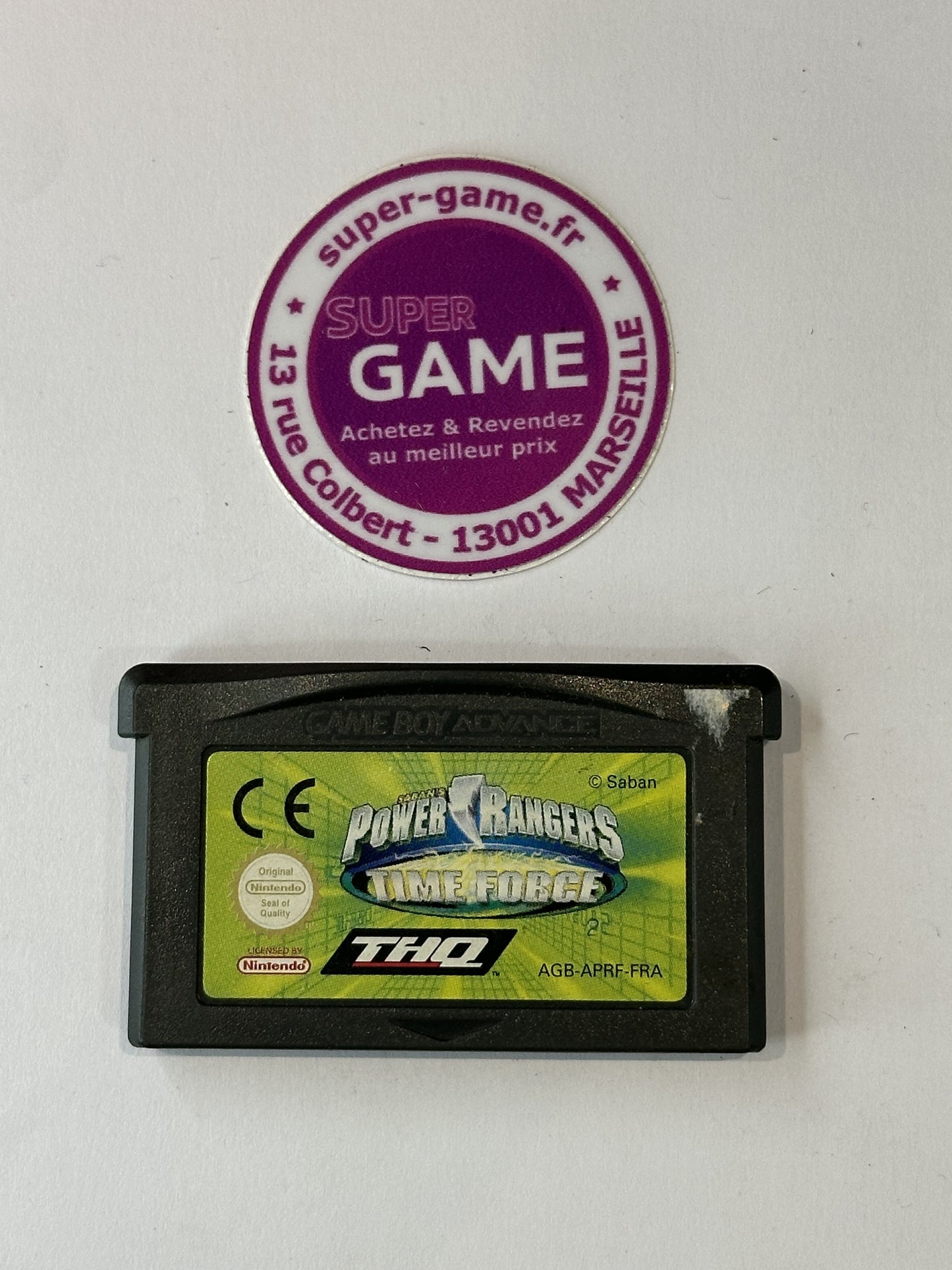 POWER RANGERS TIME FORCE - sans boite - GAMEBOY ADVANCE