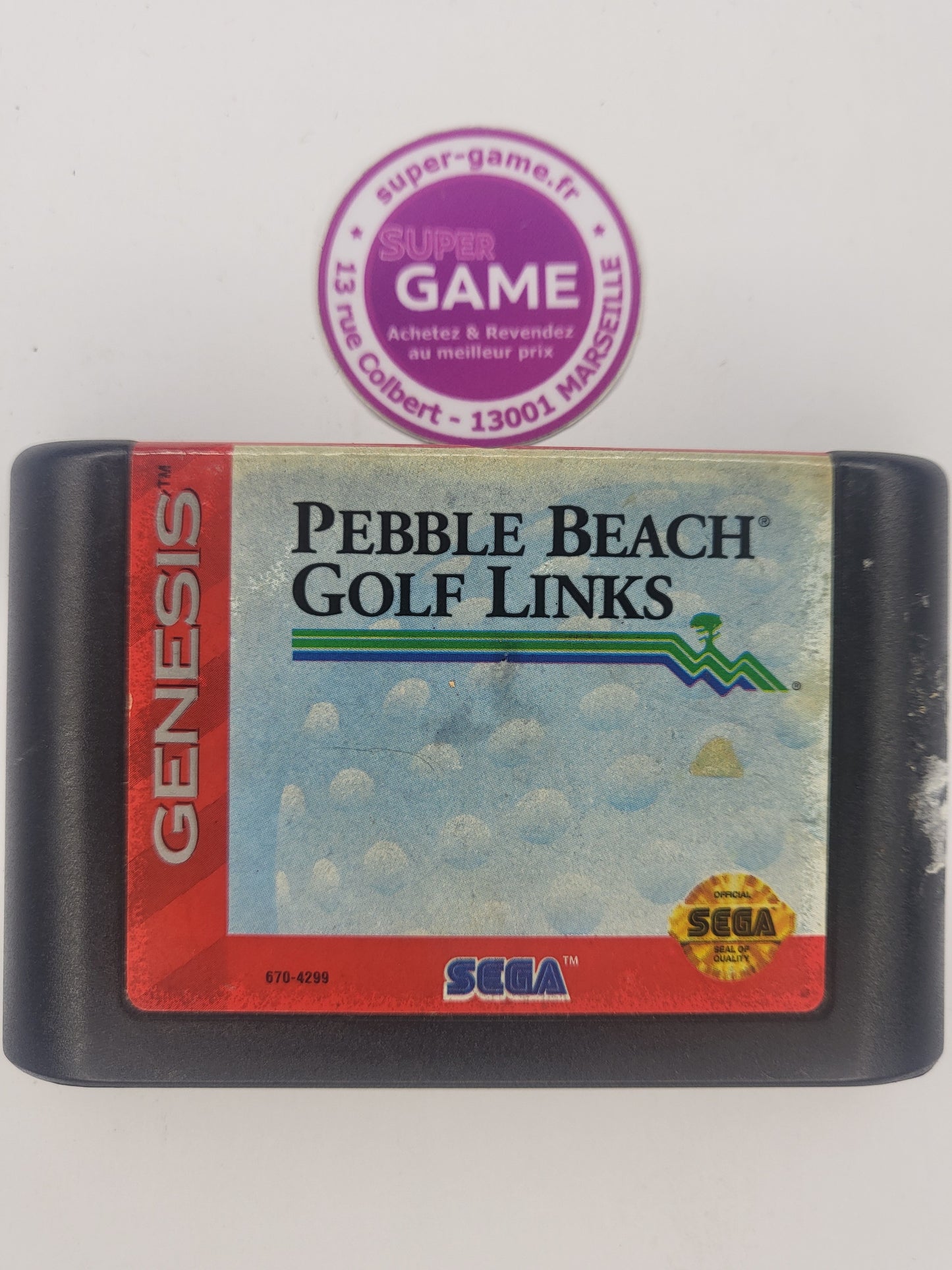 PEBBLE BEACH GOLF LINKS - sans boite - MEGADRIVE