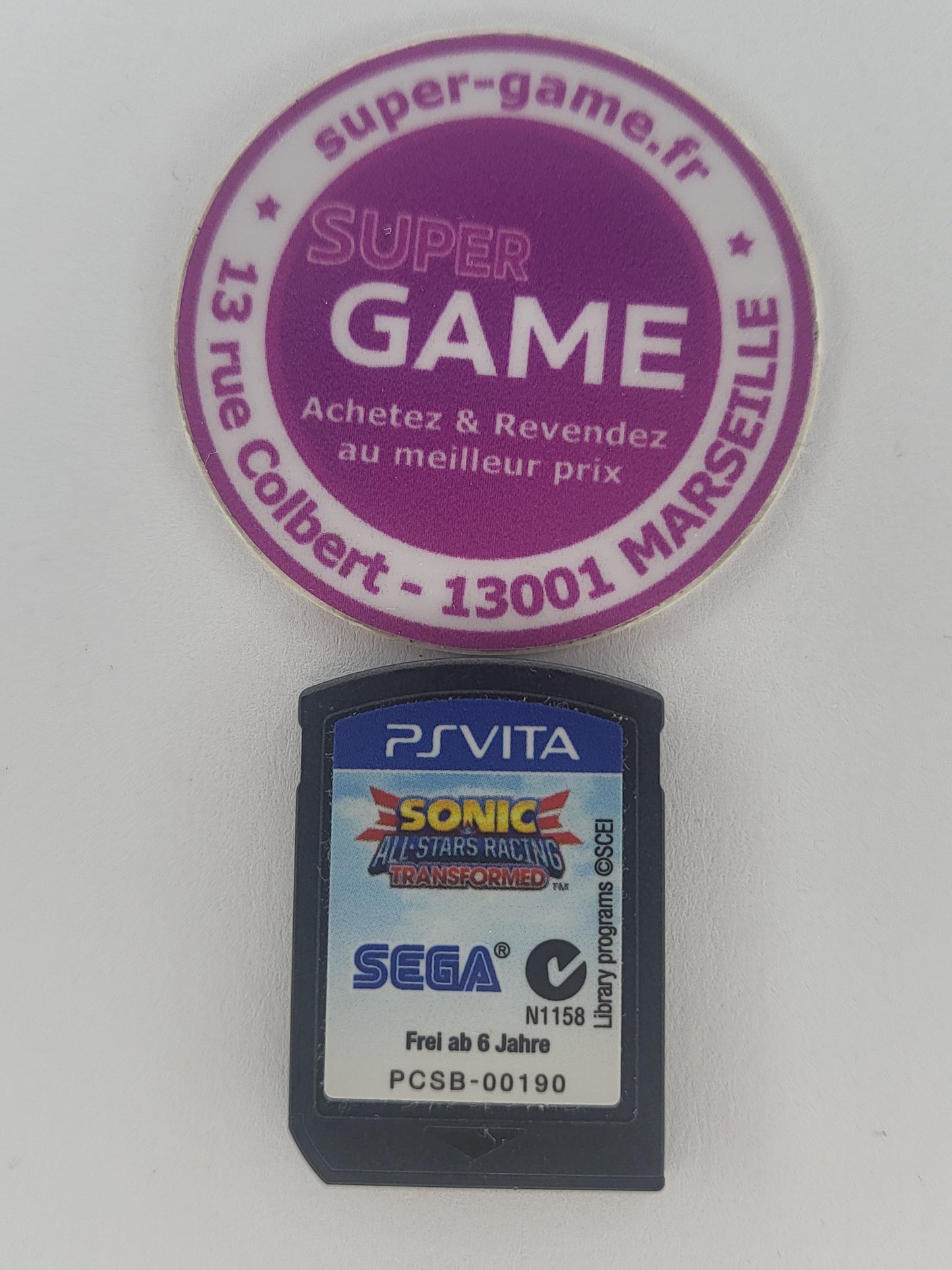 SONIC ALL STAR RACING TRANSFORMED - sans boite - PSVITA