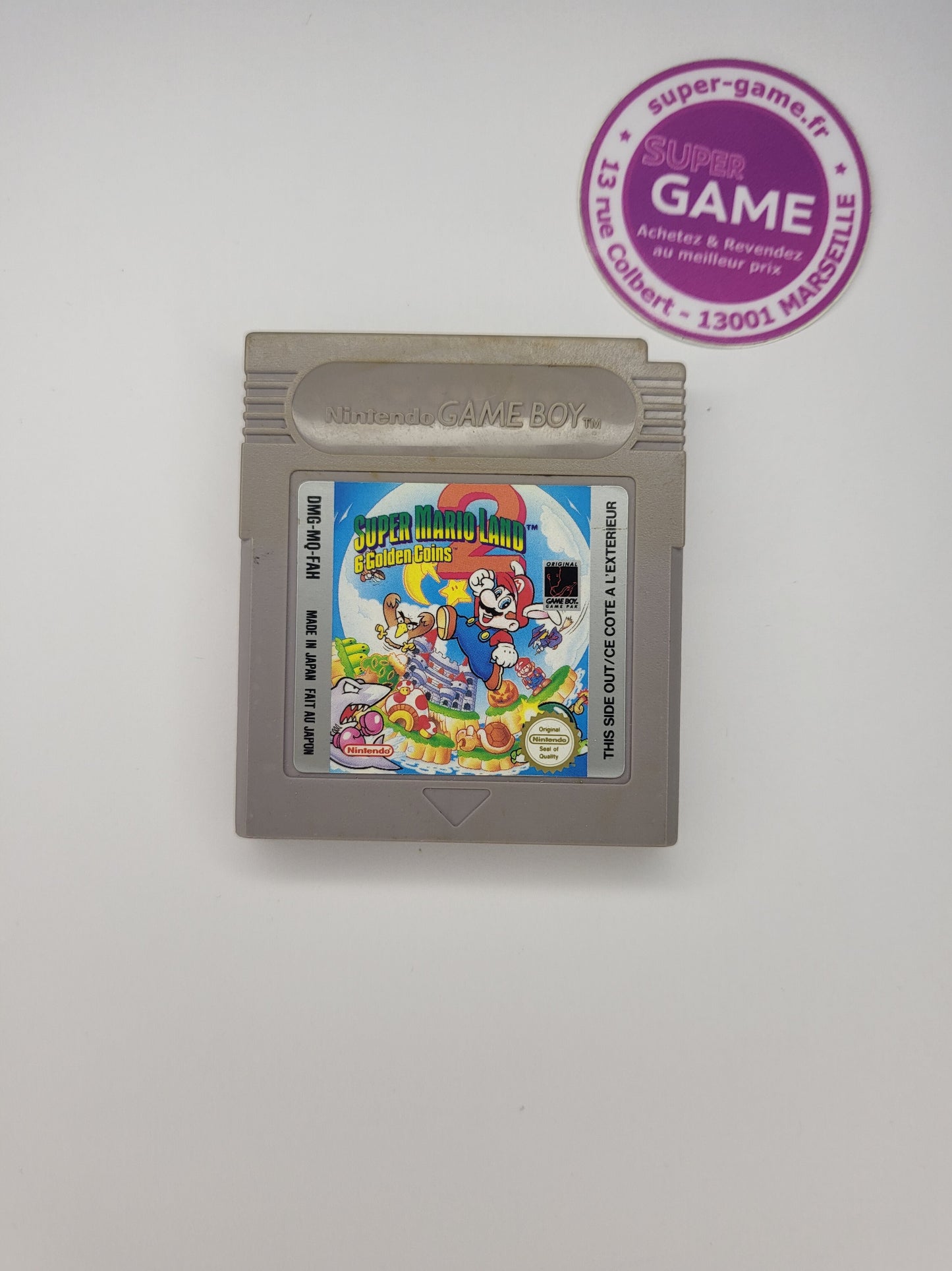 SUPER MARIO LAND 2 6 GOLDEN COINS - sans boite - GAMEBOY