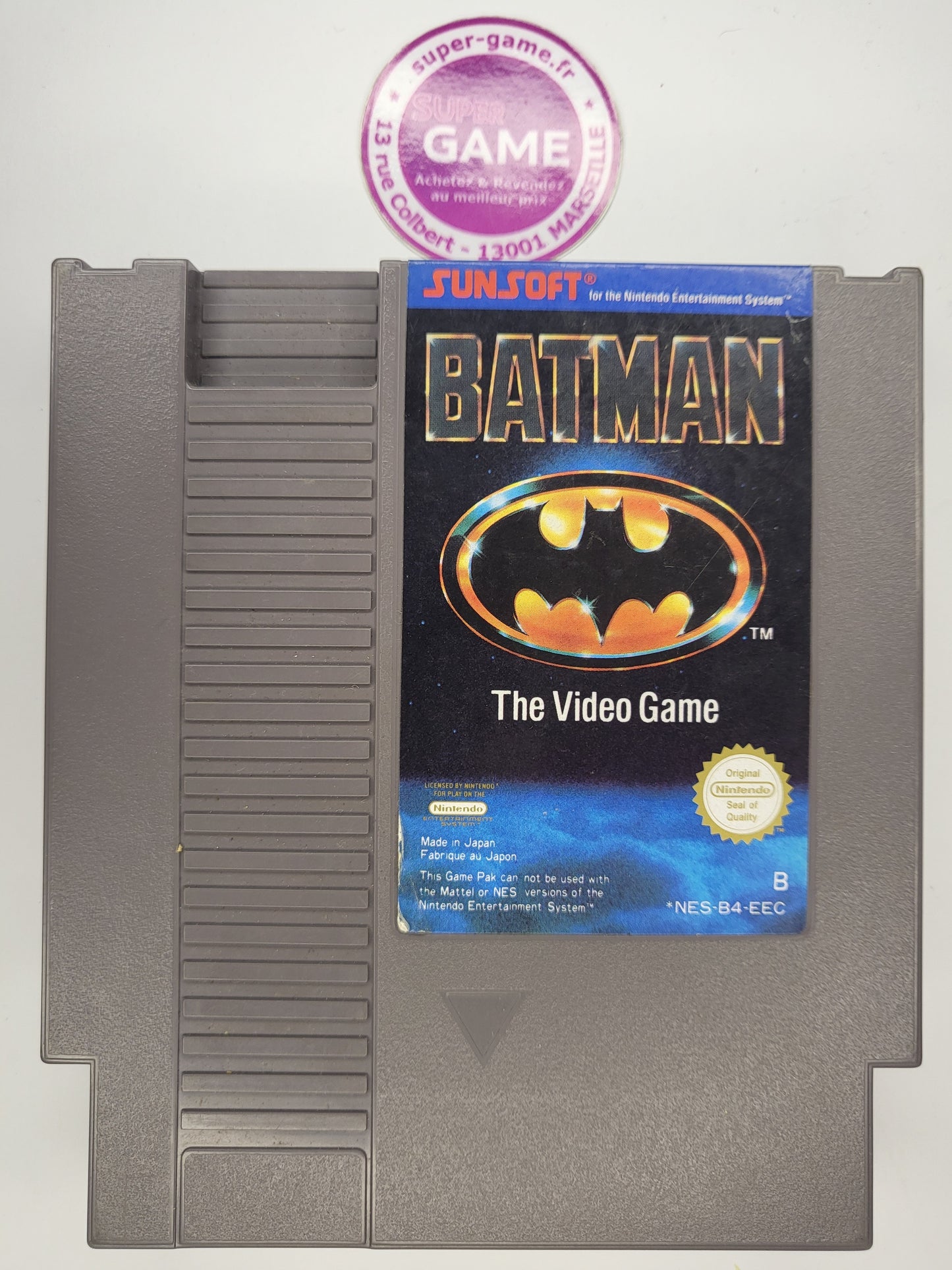 BATMAN THE VIDEO GAME - sans boite - NES