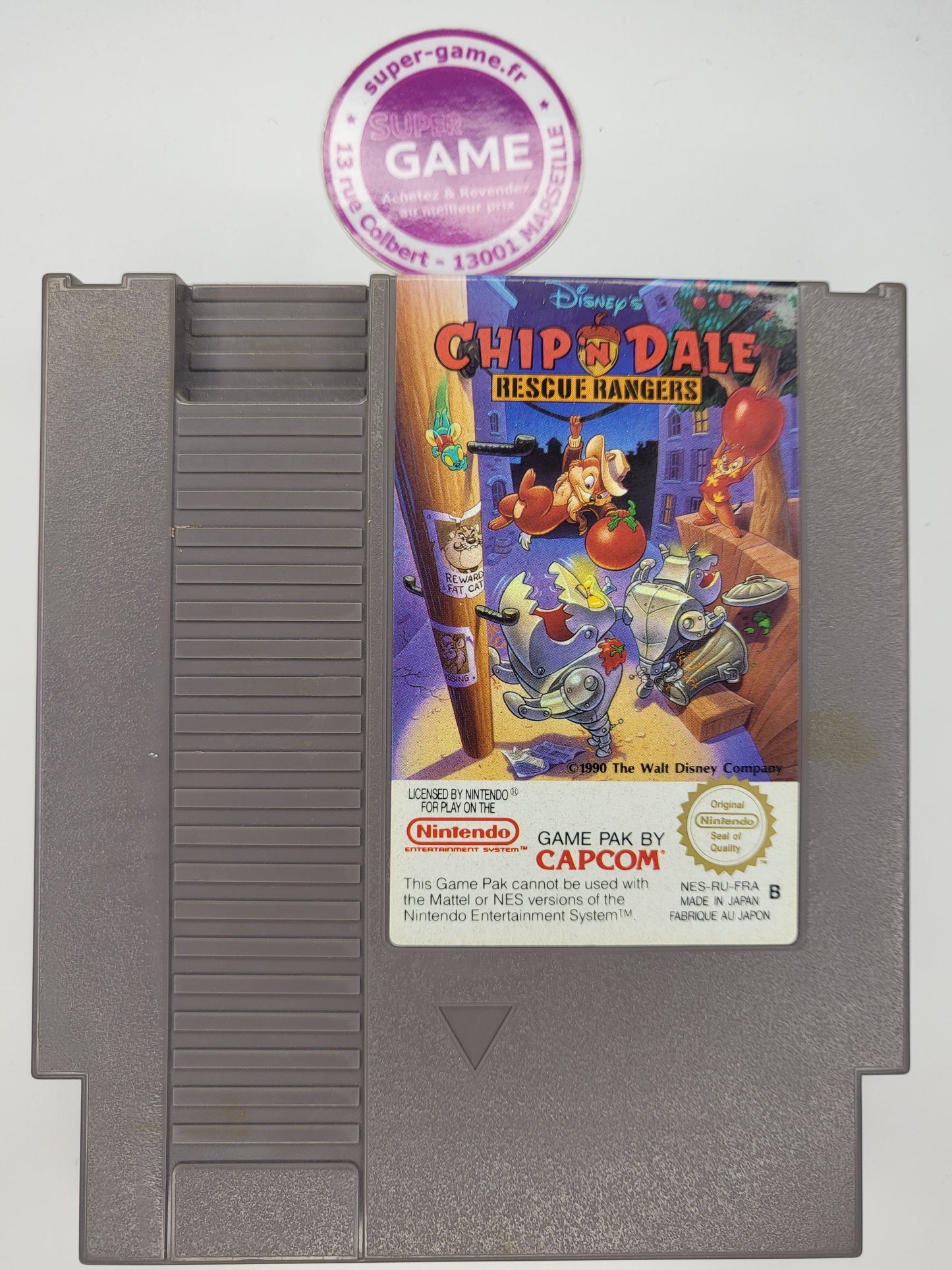 CHIP'N DALE RESCUE RANGERS 2 - sans boite - NES