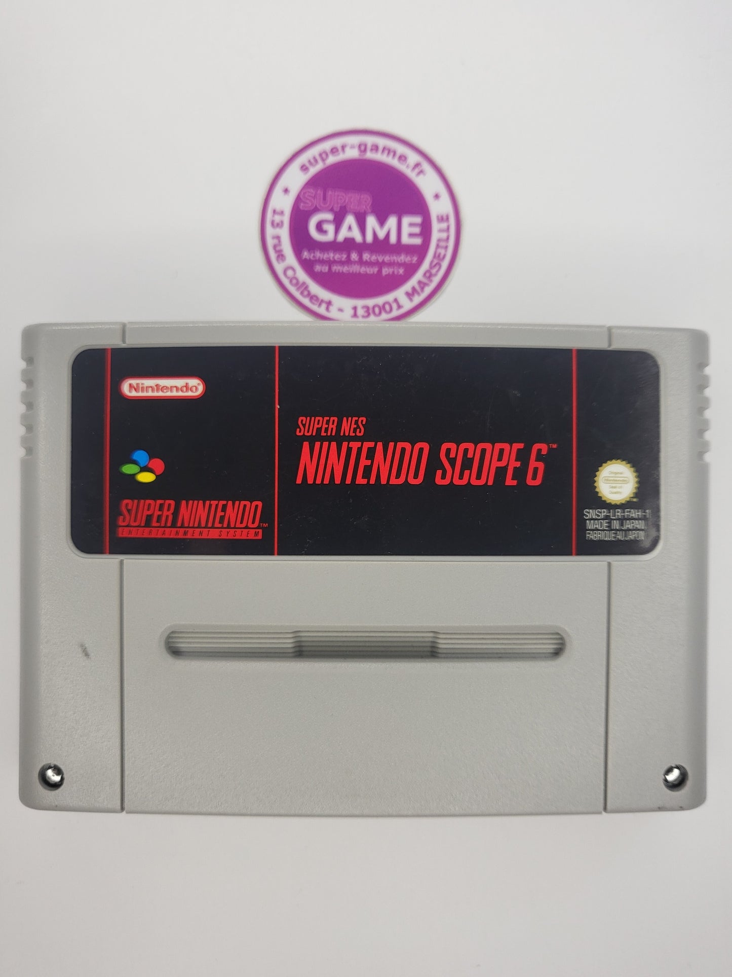 NINTENDO SCOPE 6 - sans boite - SNES