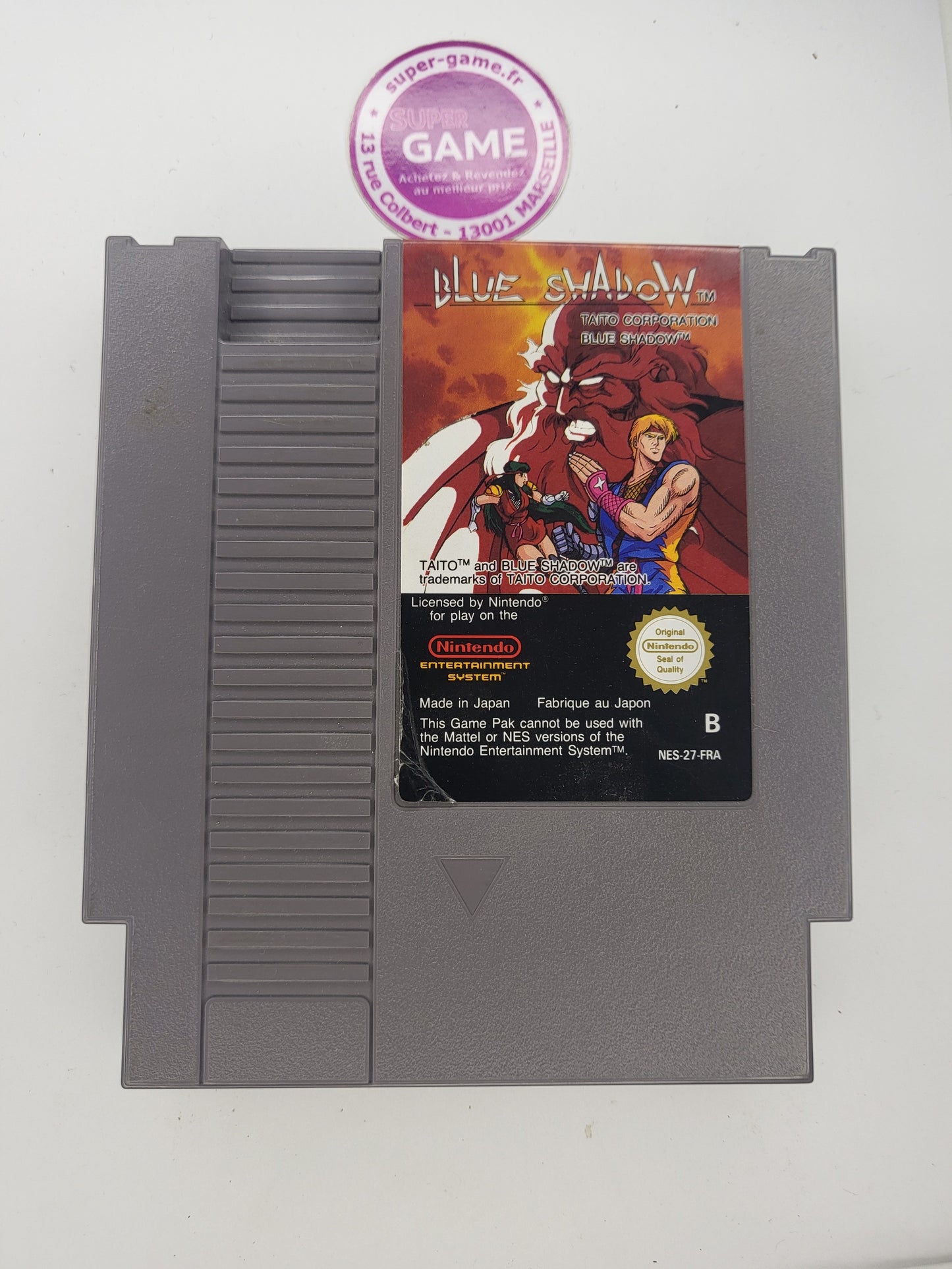 BLUE SHADOW - sans boite - NES