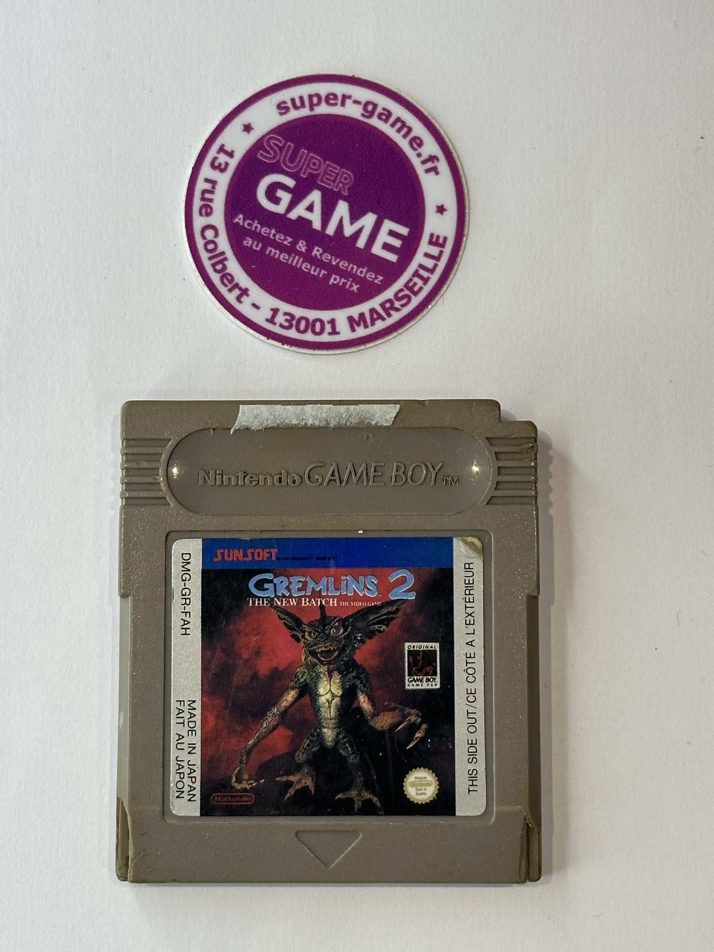 GREMLINS 2 THE NEW BATCH THE VIDEO GAME - sans boite - GAMEBOY