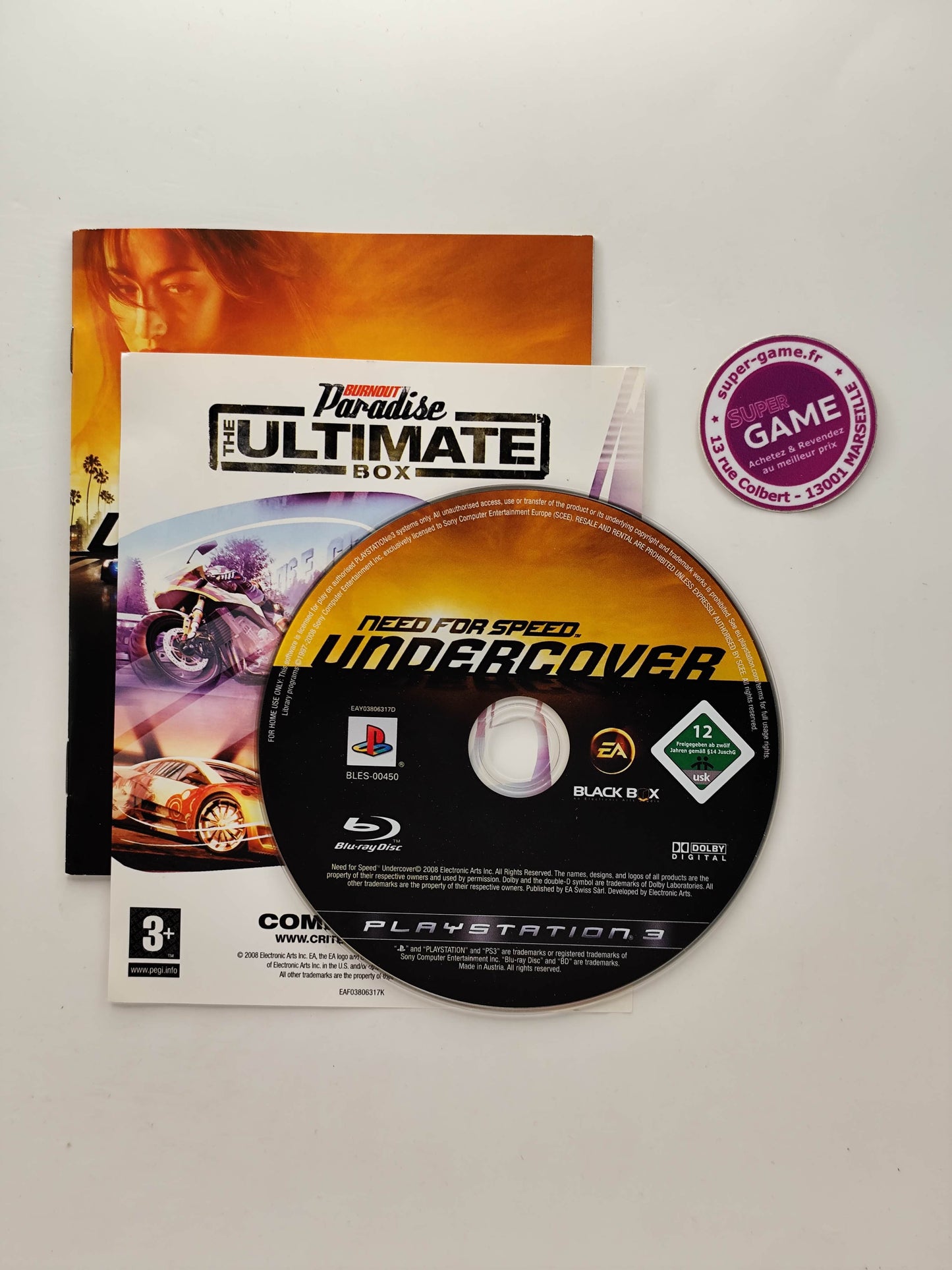 NEED FOR SPEED UNDERCOVER - PS3