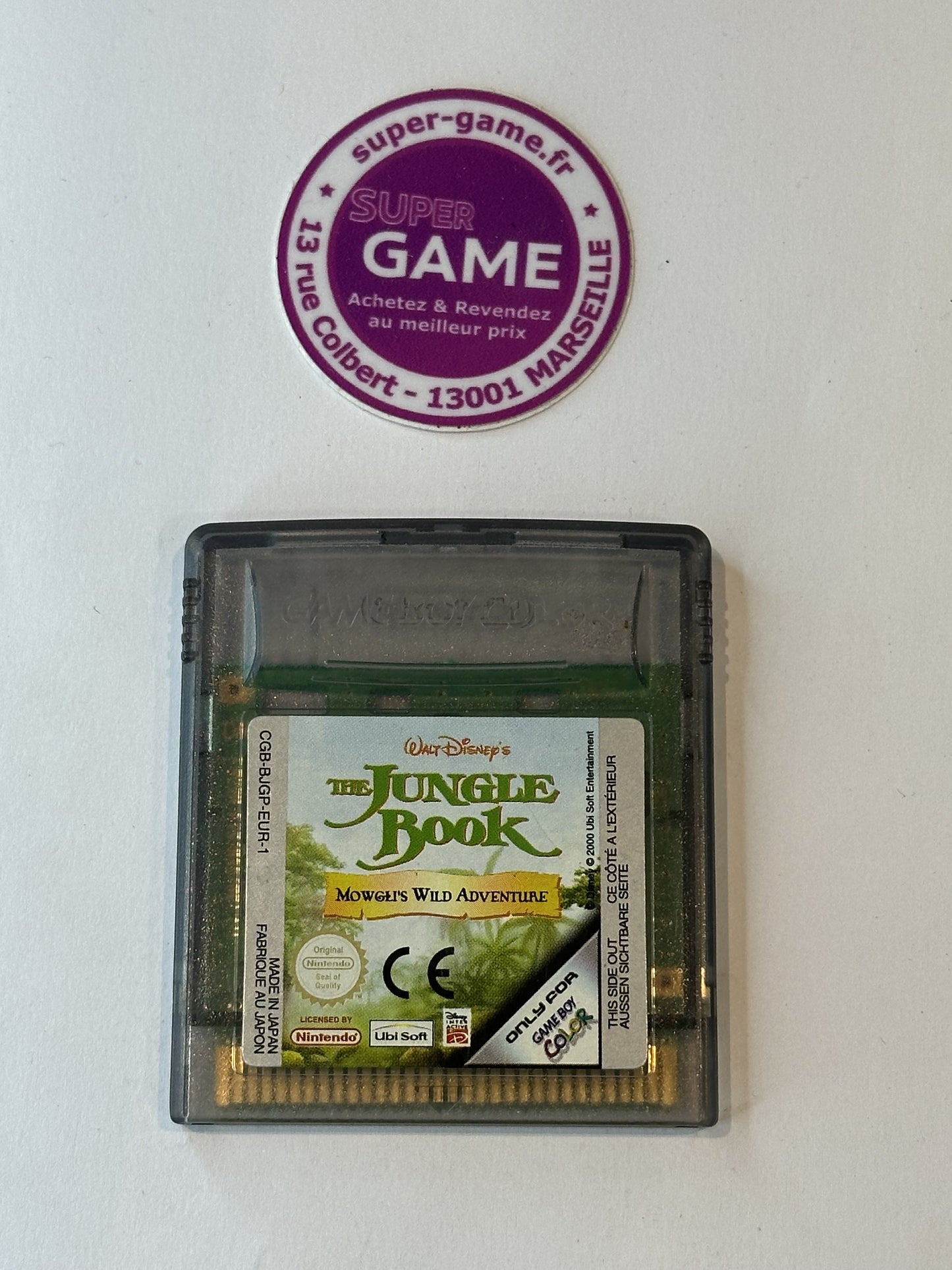 THE JUNGLE BOOK MOWGLI'S WILD ADVENTURE - sans boite - GAMEBOY COLOR
