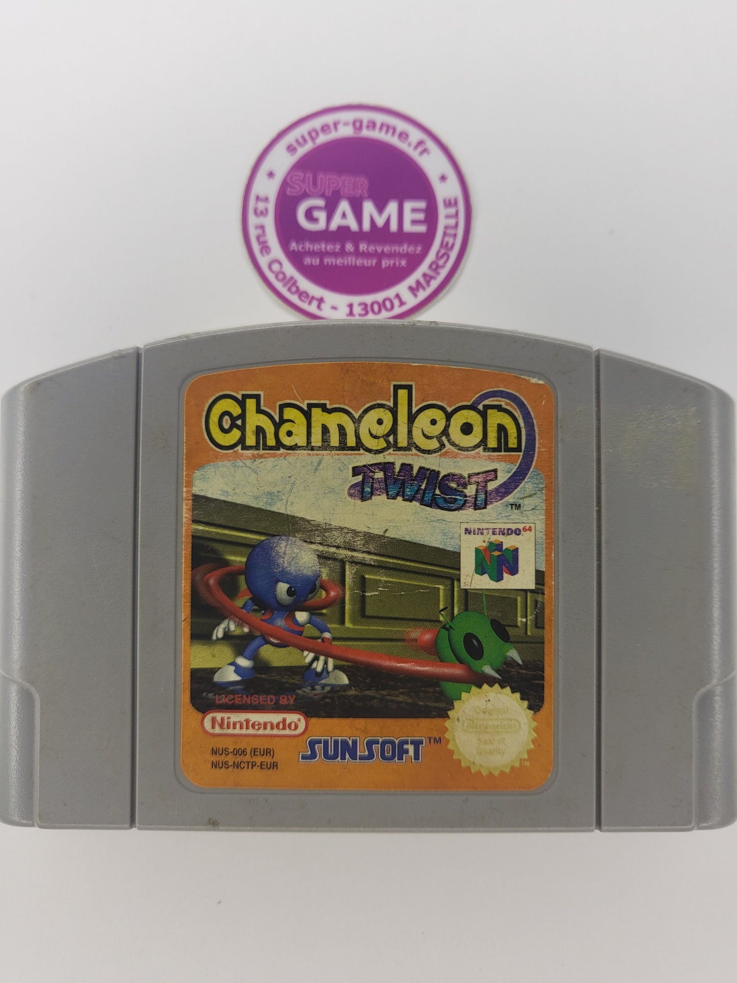 CHAMELEON TWIST - sans boite - NINTENDO64