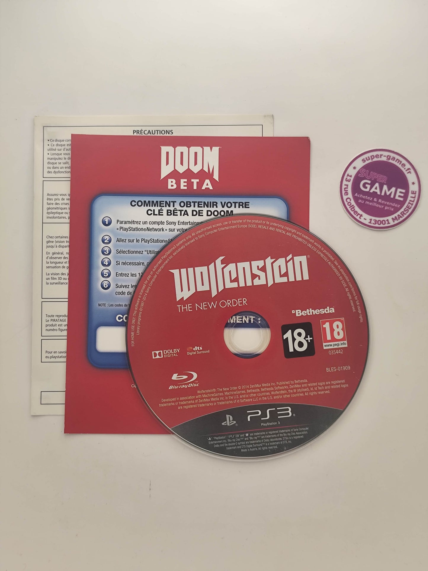WOLFENSTEIN THE NEW ORDER - PS3