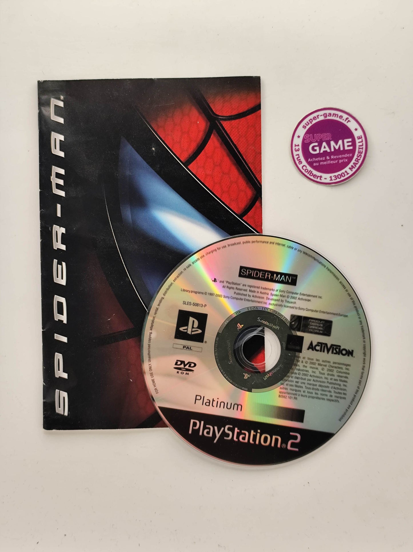 SPIDER-MAN - Platinum - PS2