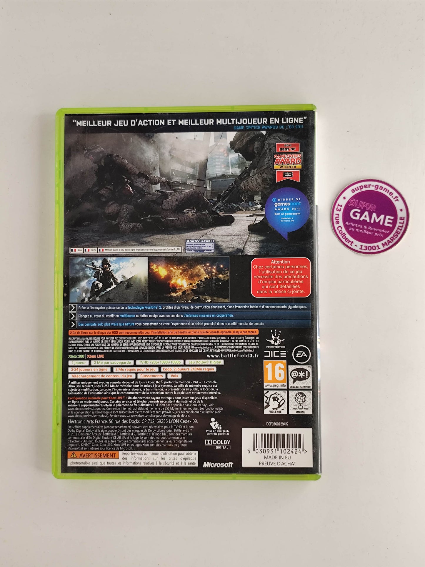 BATTLEFIELD 3 - XBOX360