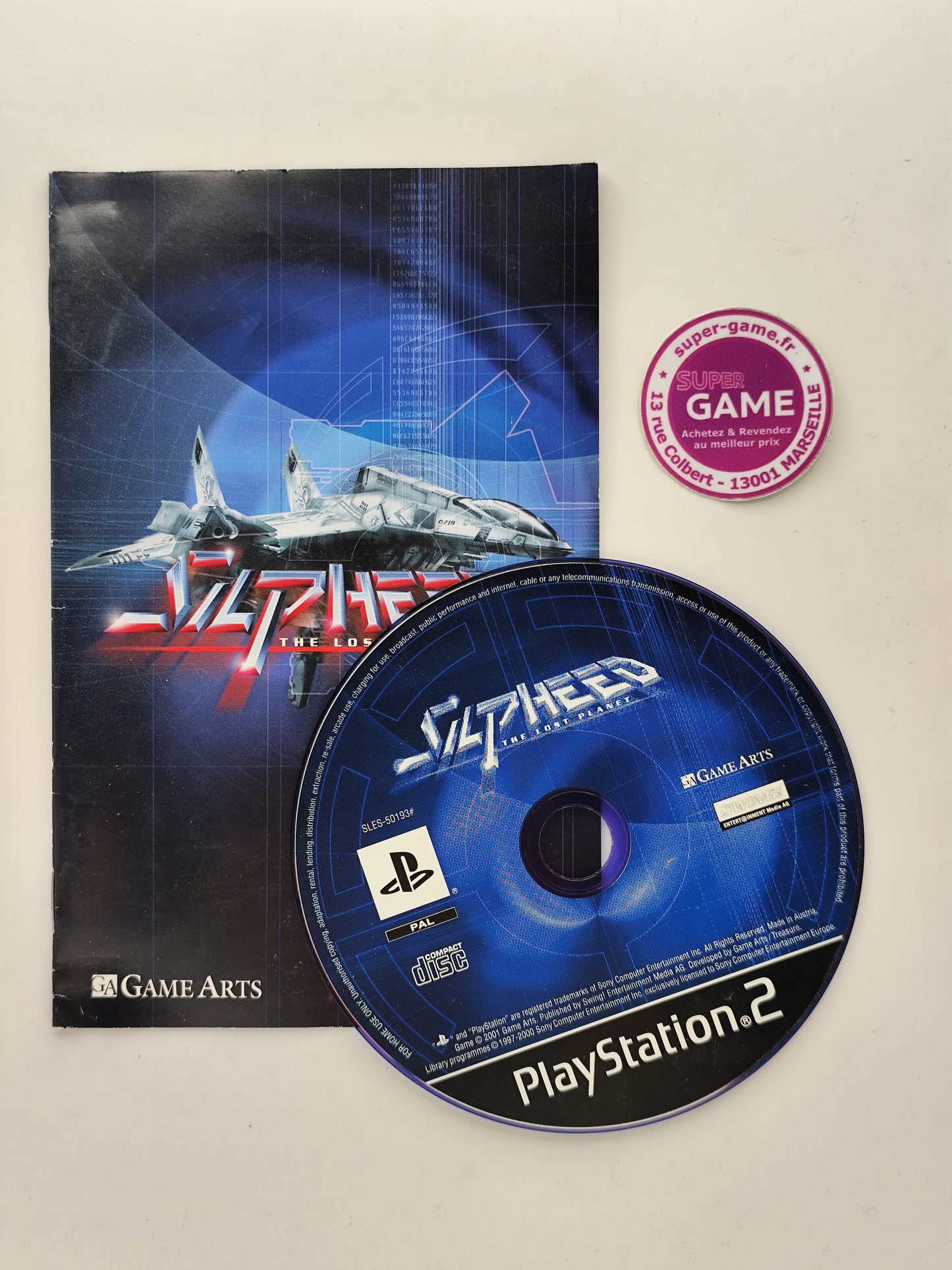 SILPHEED THE LOST PLANET - PS2