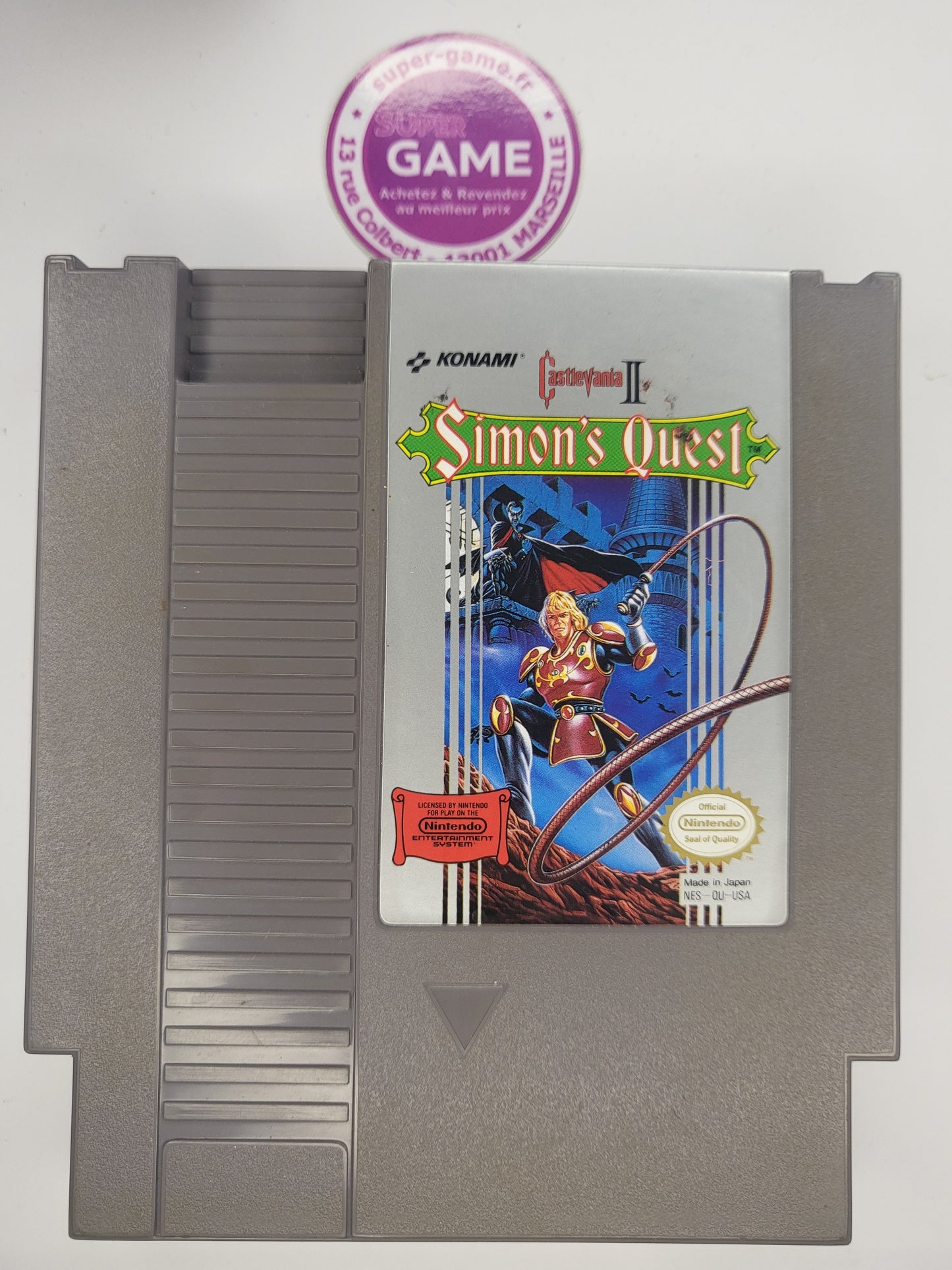 CASTLEVANIA II SIMON'S QUEST - sans boite - NES