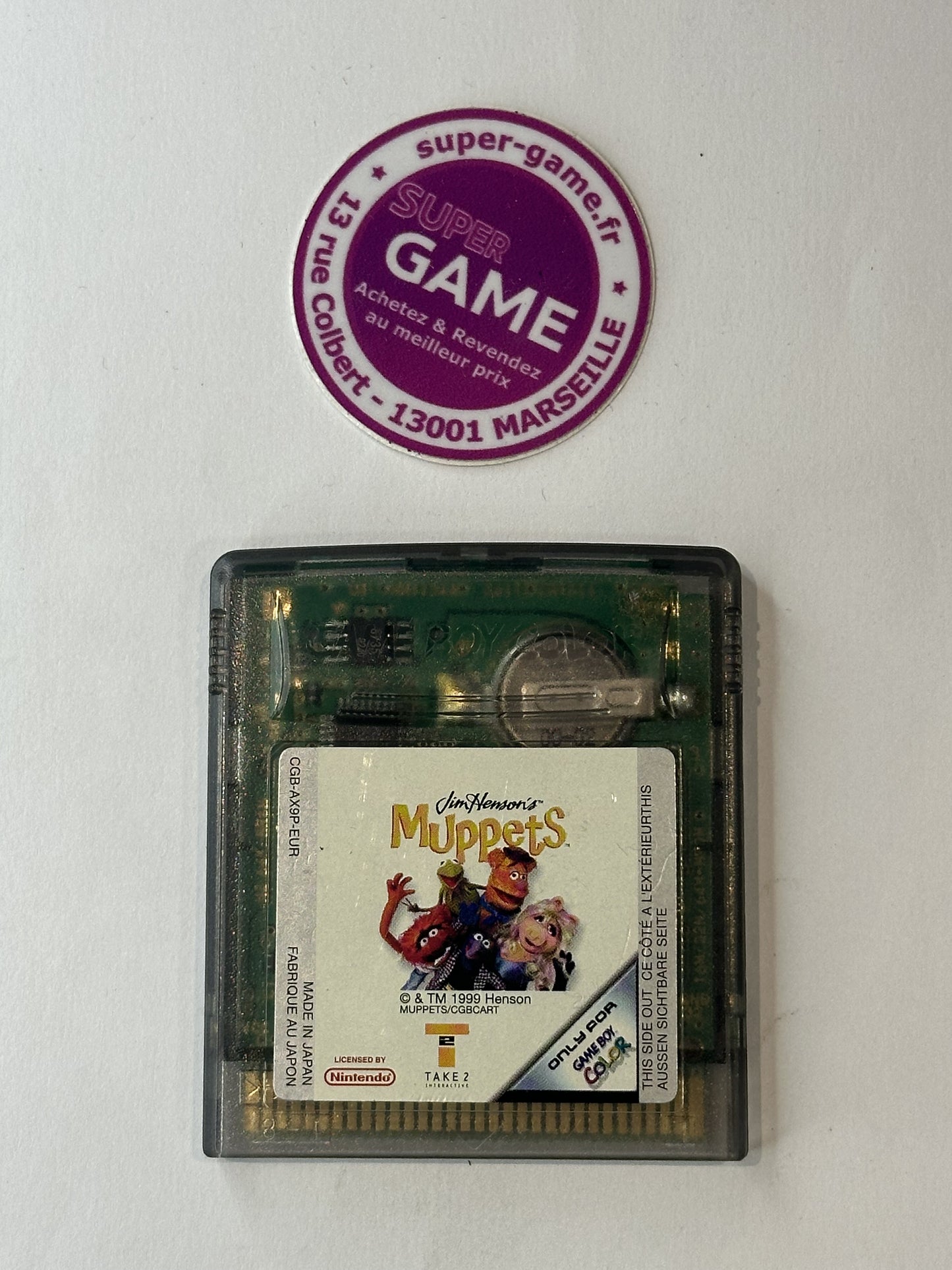 MUPPETS - sans boite - GAMEBOY COLOR