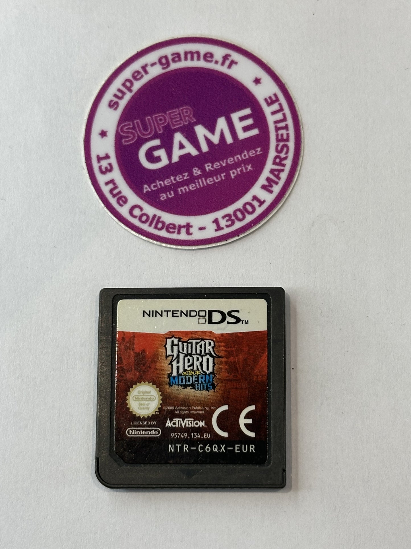 GUITAR HERO ON TOUR MODERN HITS - sans boite - DS