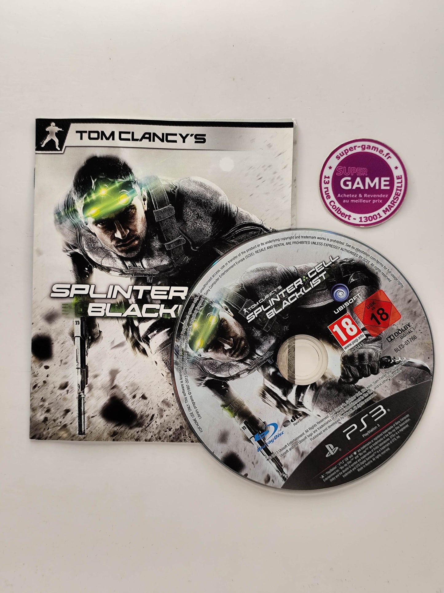 SPLINTER CELL BLACKLIST - PS3