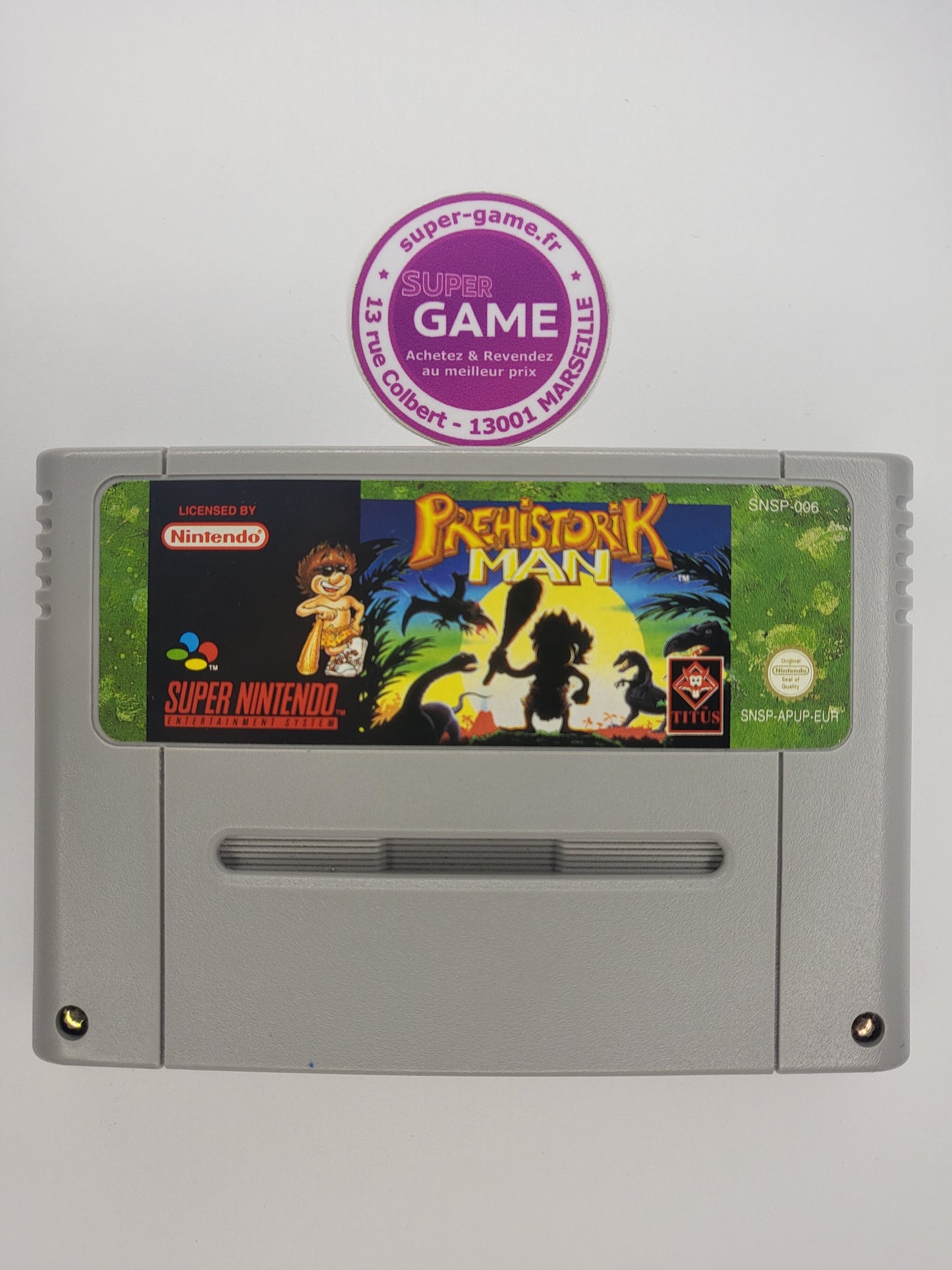 PREHISTORIK MAN - sans boite - SNES