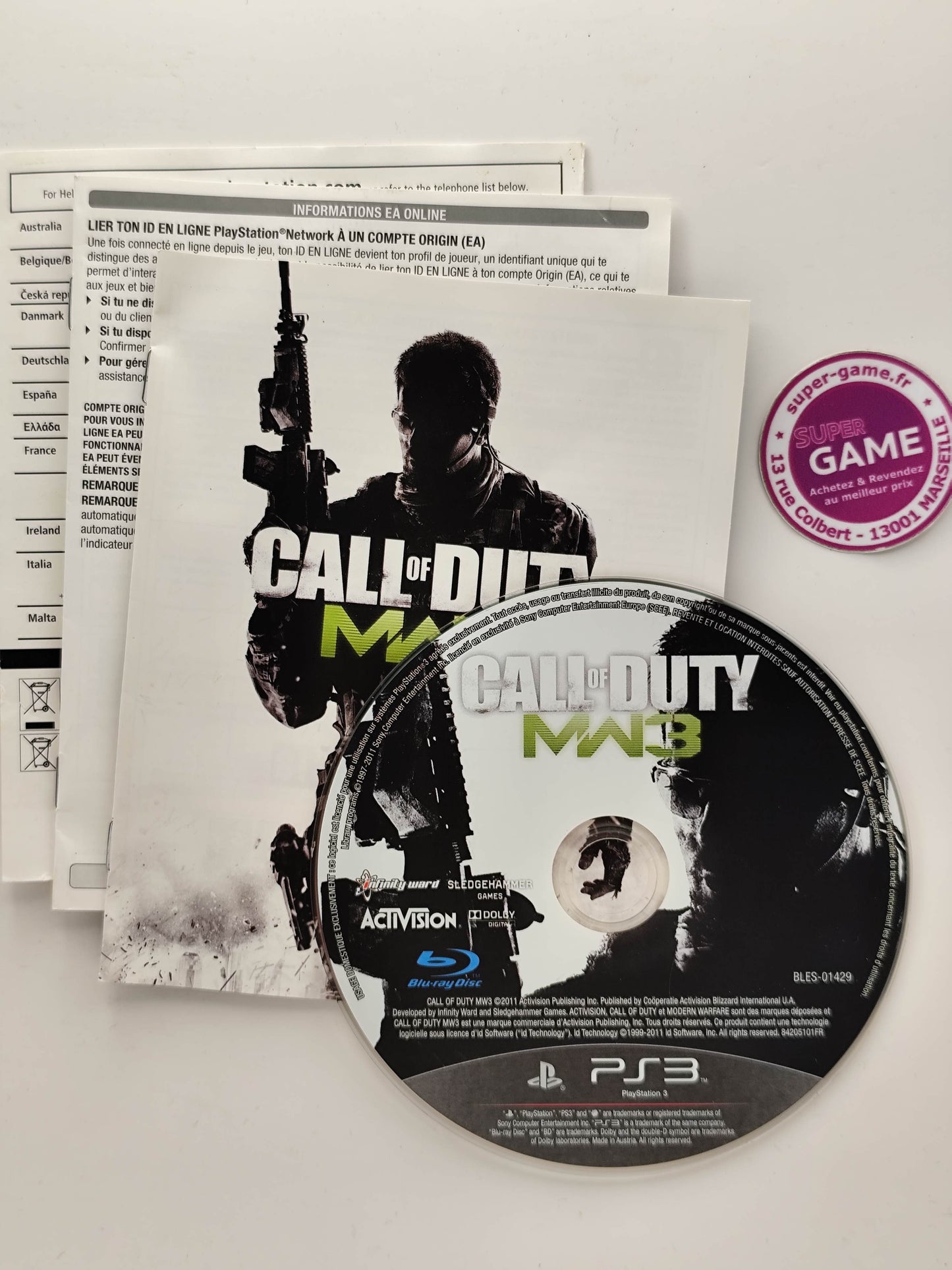 CALL OF DUTY MODERN WARFARE 3 - PS3