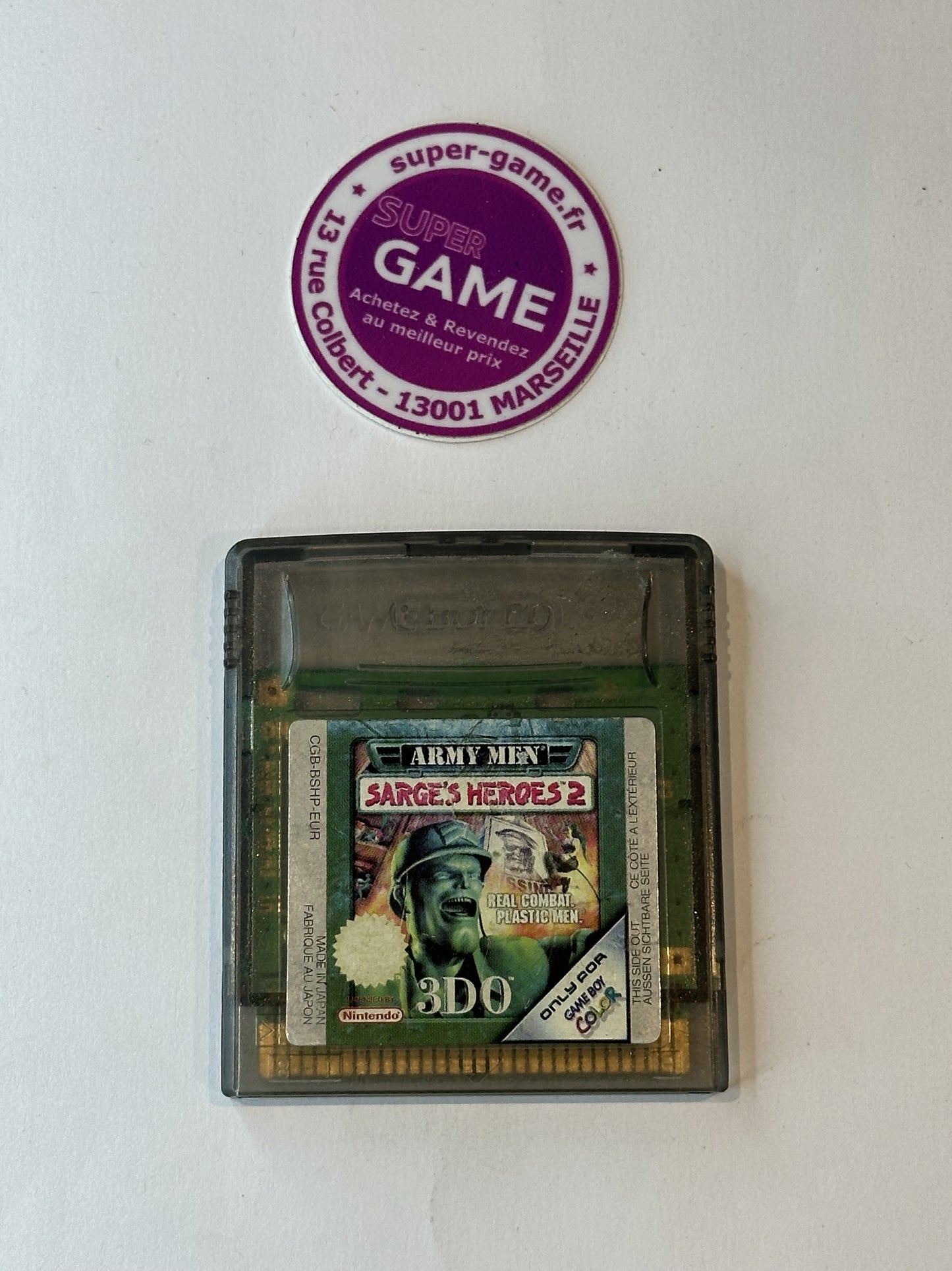 ARMY MEN SARGE'S HEROES 2 - sans boite - GAMEBOY COLOR