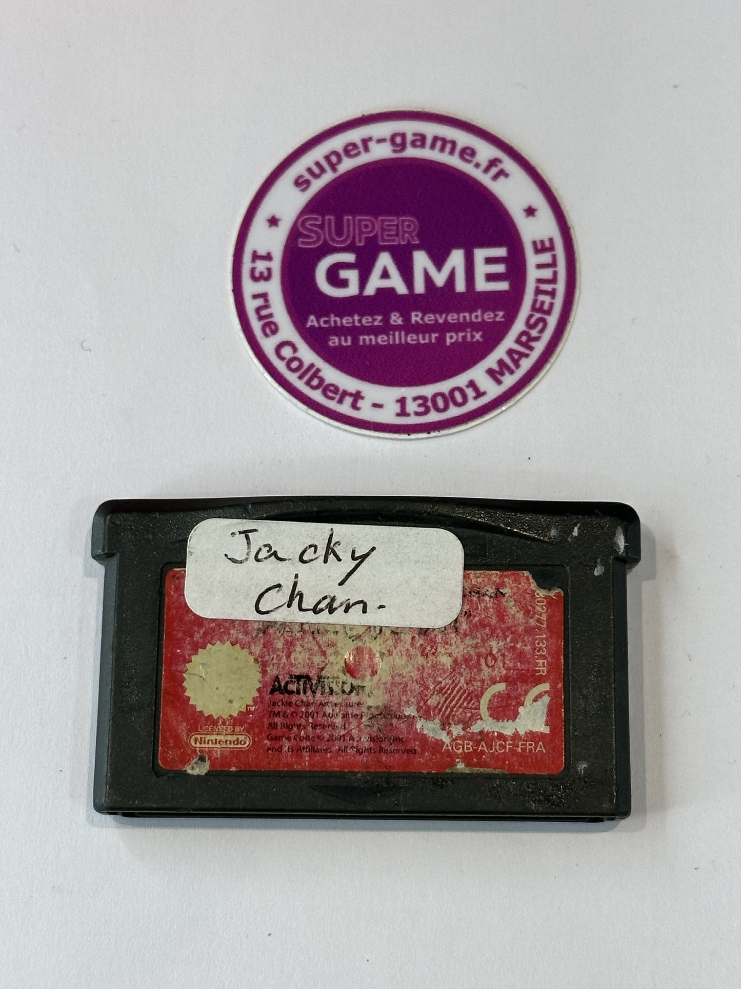 JACKY CHAN - sans boite - GAMEBOY ADVANCE