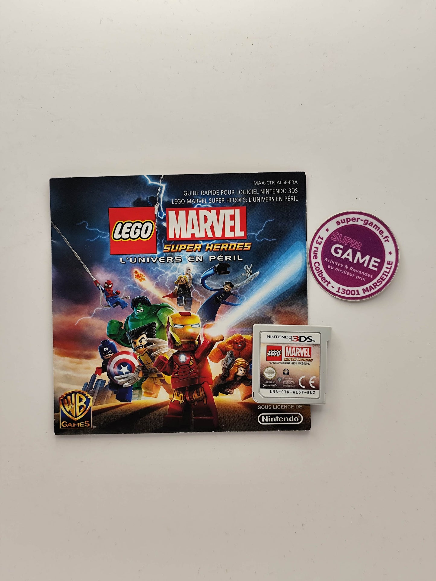 LEGO MARVEL SUPER HEROES L'UNIVERS EN PERIL - 3DS