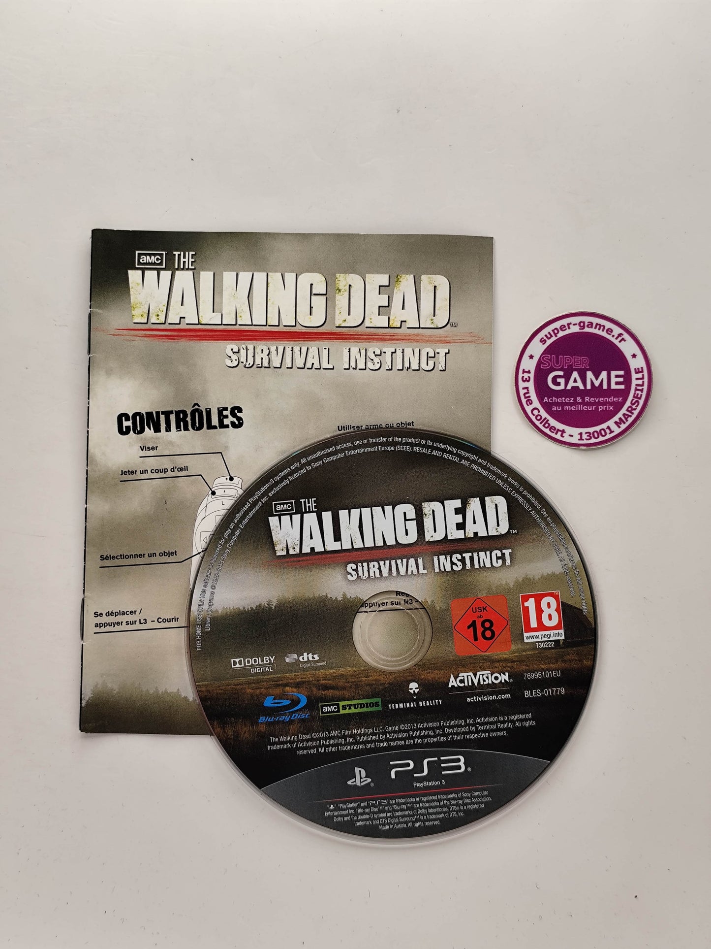 THE WALKING DEAD SURVIVAL INSTINCT - PS3
