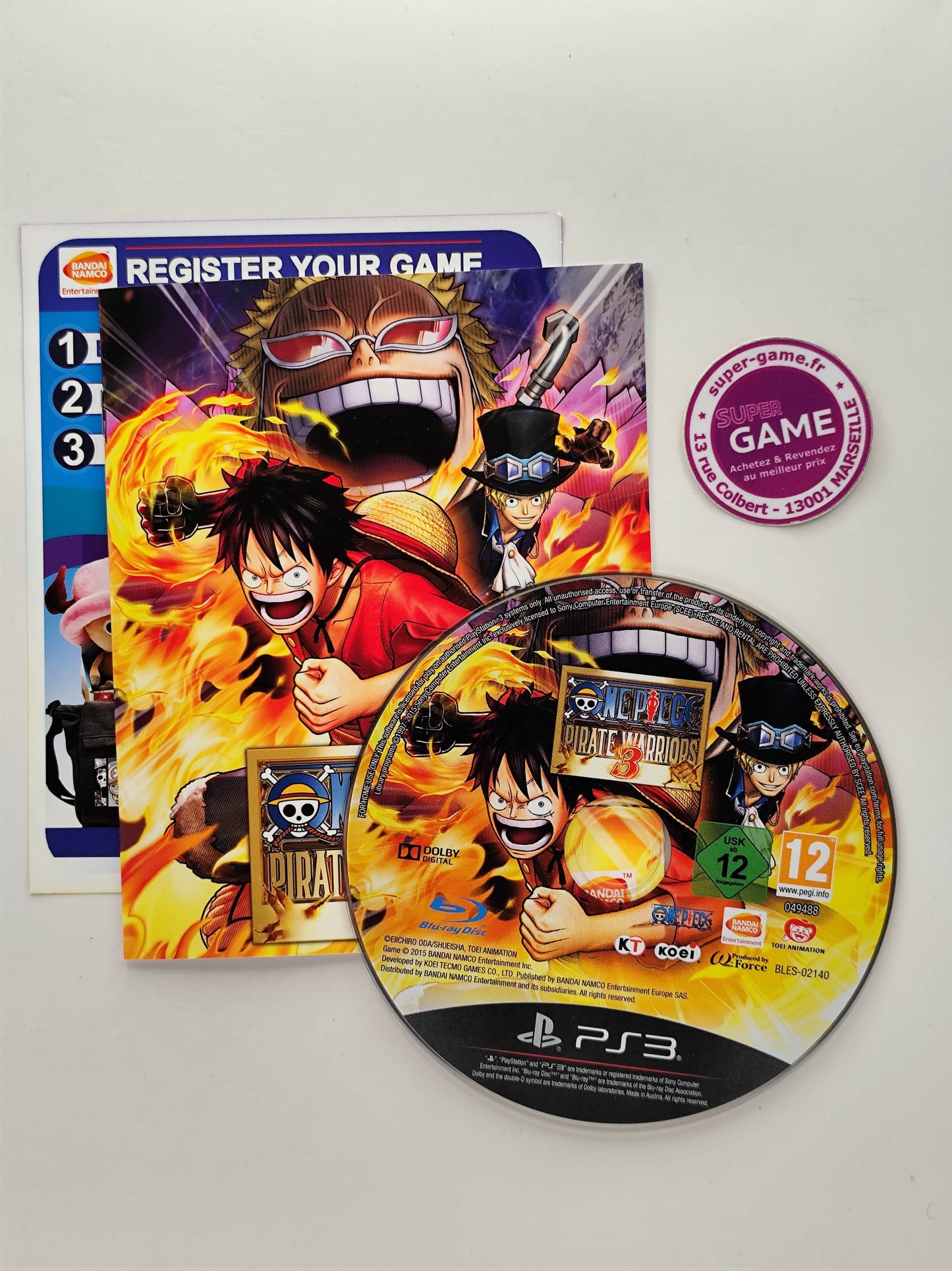 ONE PIECE PIRATE WARRIORS 3 - PS3