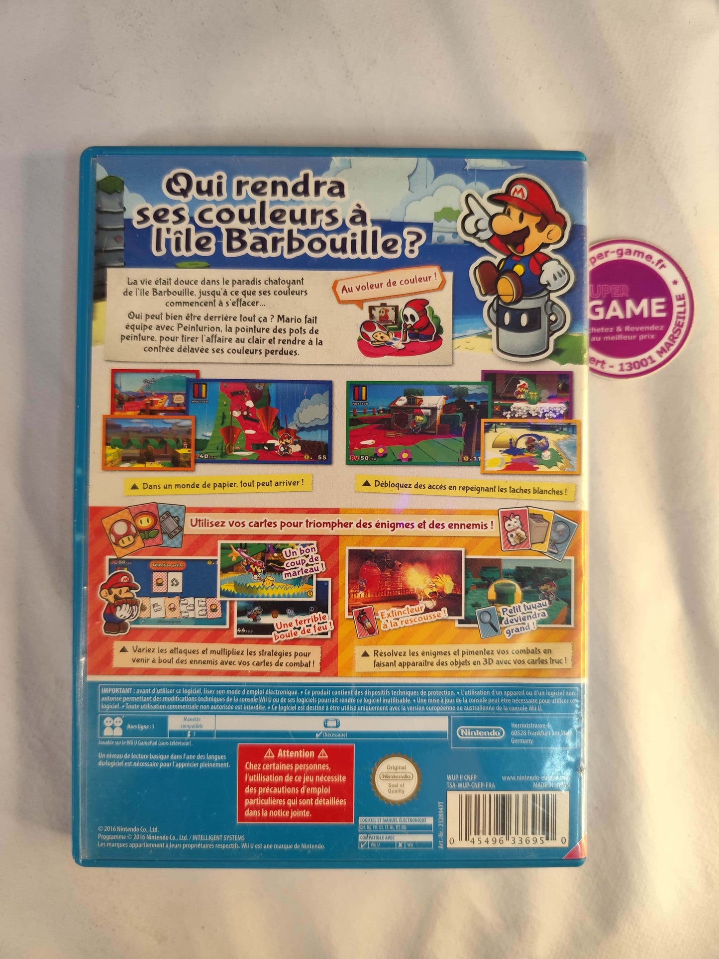 Paper Mario Color Splash - #WU014