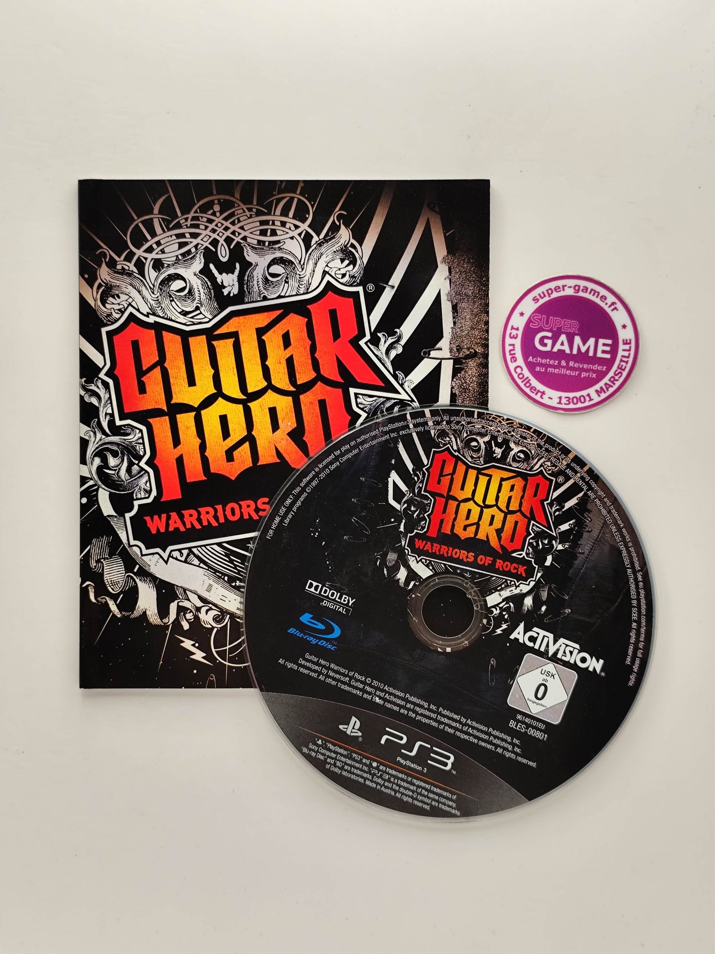 GUITAR HERO WARRIORS OF ROCK - PS3