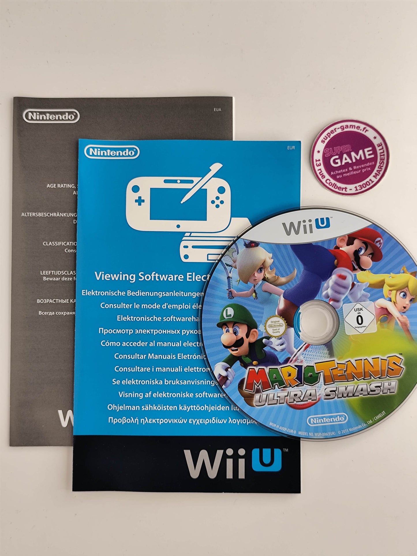 MARIO TENNIS ULTRA SMASH - WiiU