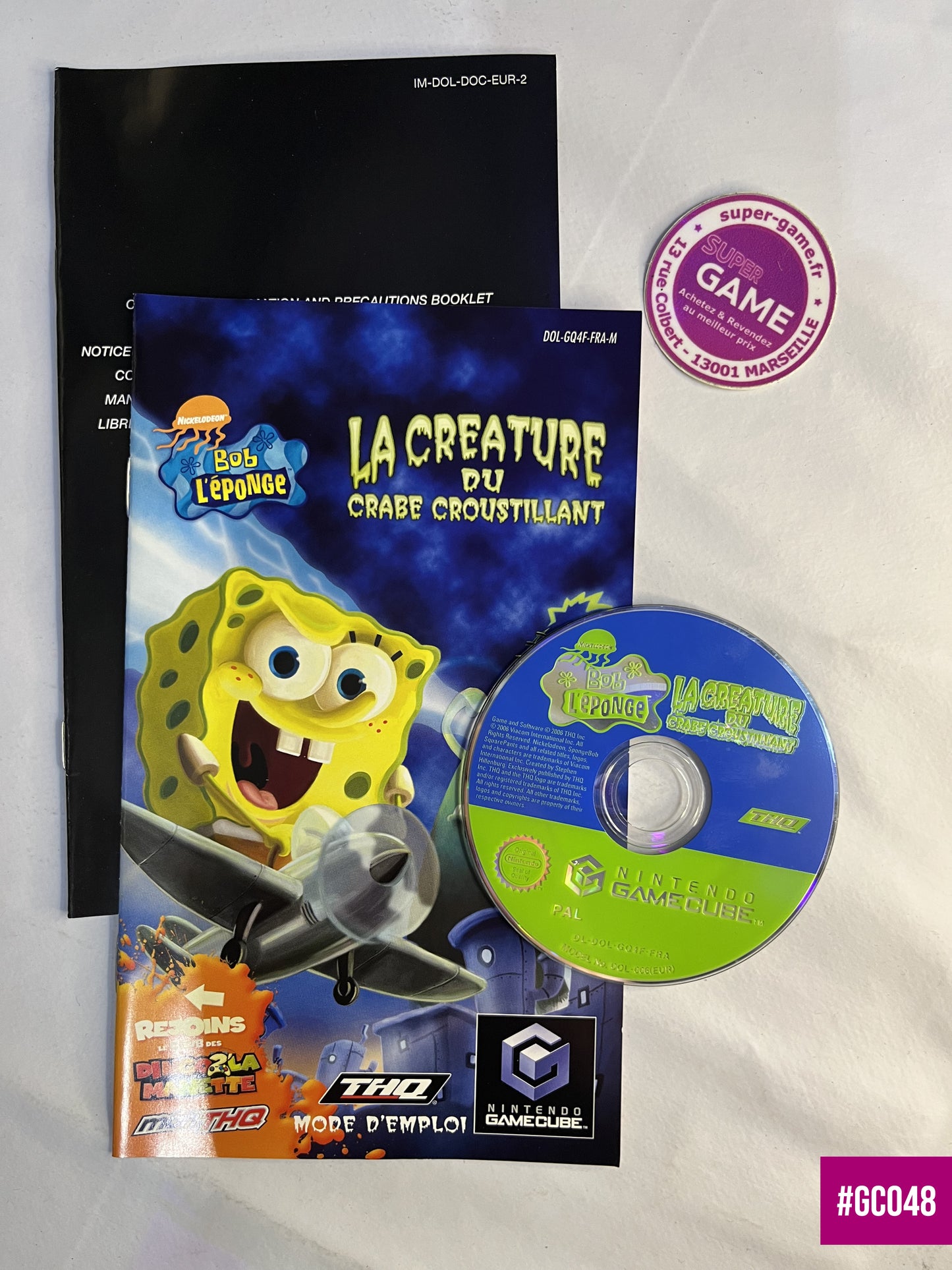 Bob l'Eponge La Créature du Crabe Croustillant - #GC048