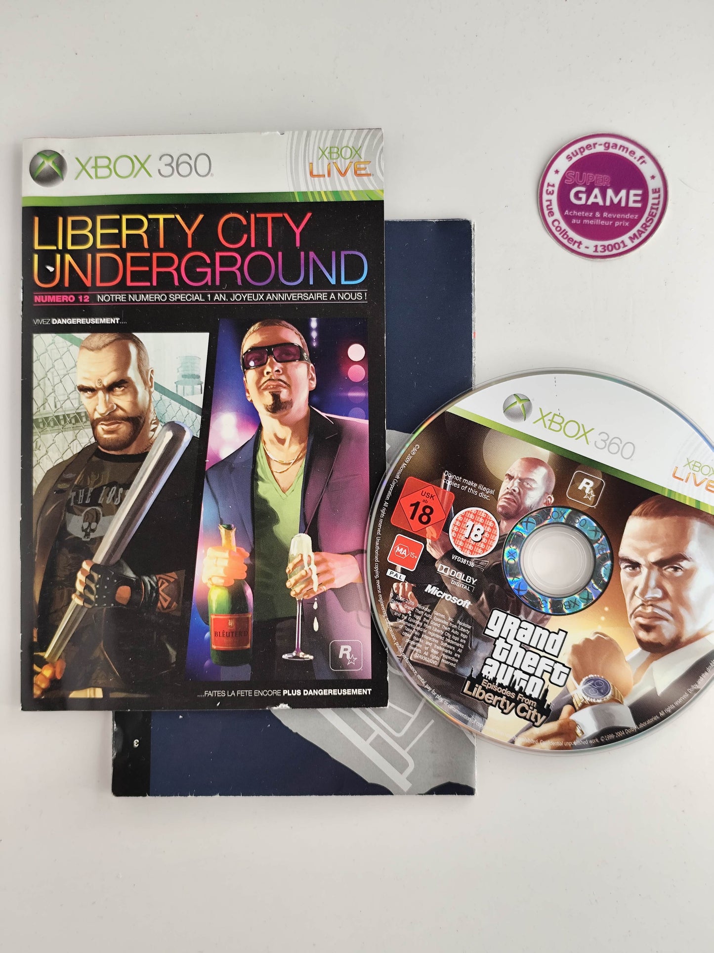 GRAND THEFT AUTO EPISODES FROM LIBERTY CITY - XBOX360