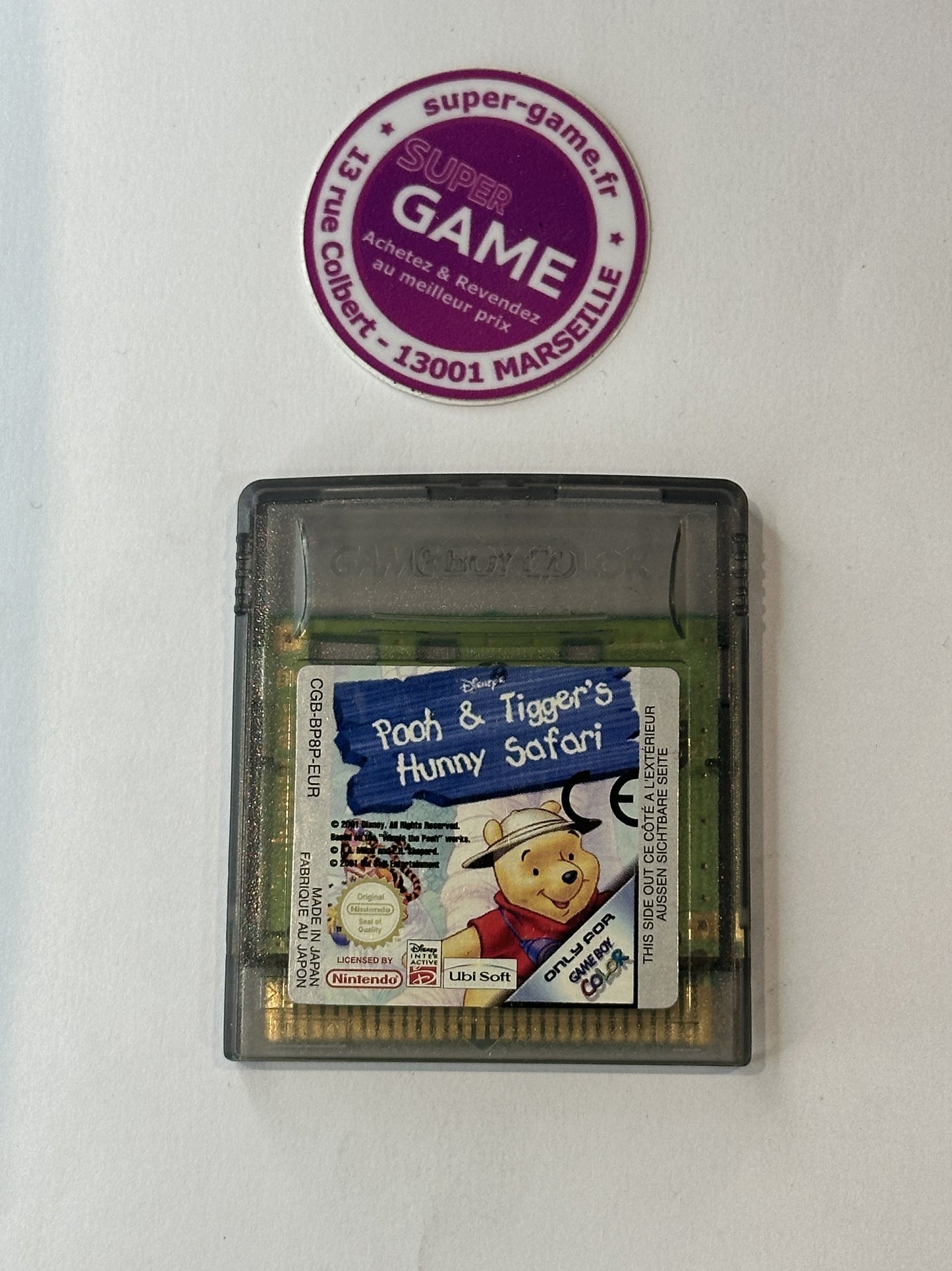 POOH & TIGGER'S HUNNY SAFARI - sans boite - GAMEBOY COLOR