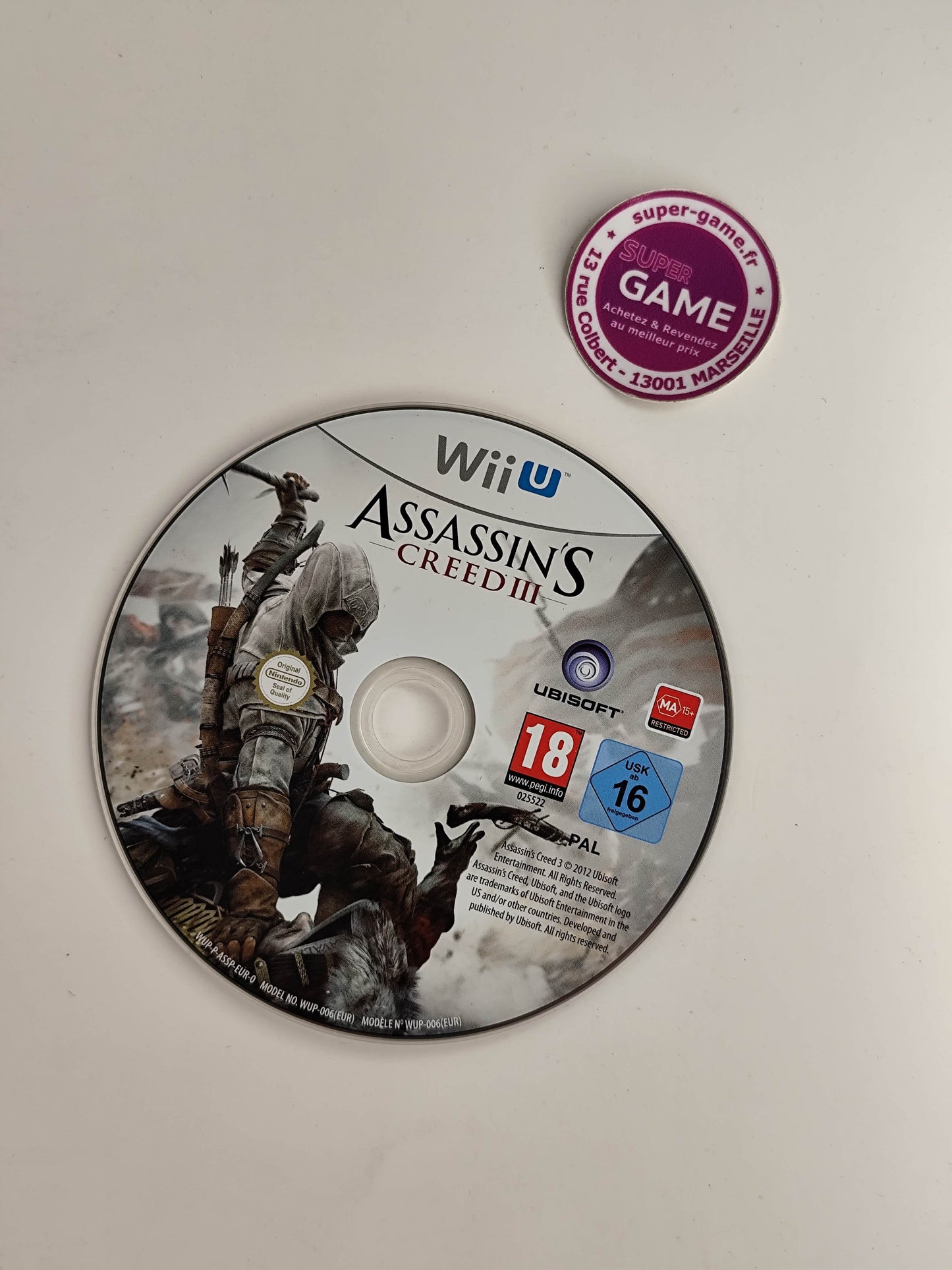 ASSASSIN'S CREED III - WiiU