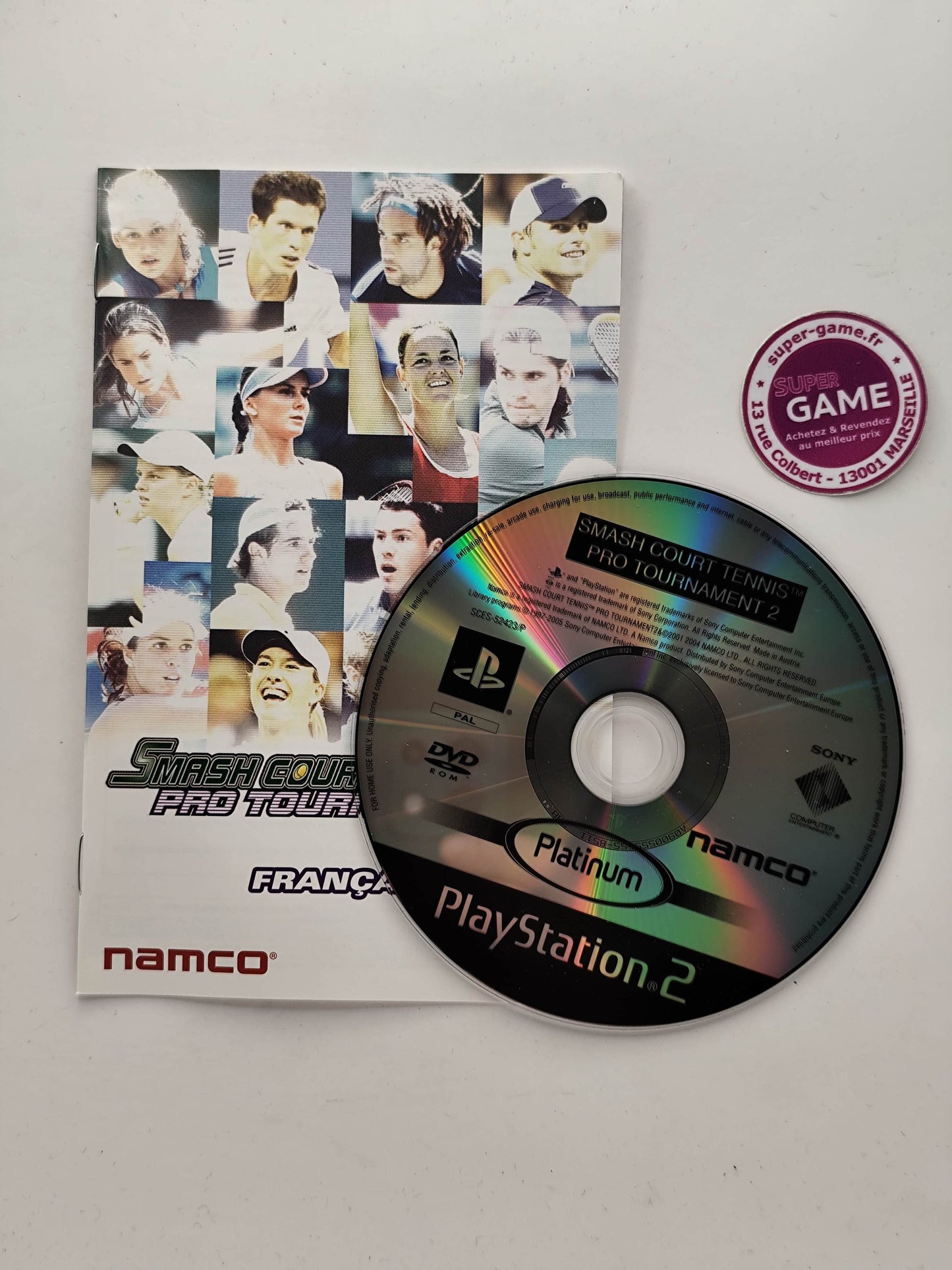 SMASH COURT TENNIS PRO TOURNAMENT 2 - Platinum - PS2
