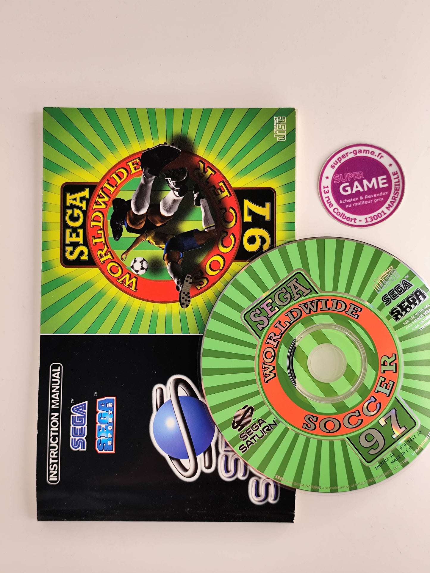 SEGA WORLDWIDE SOCCER 97 - Saturn