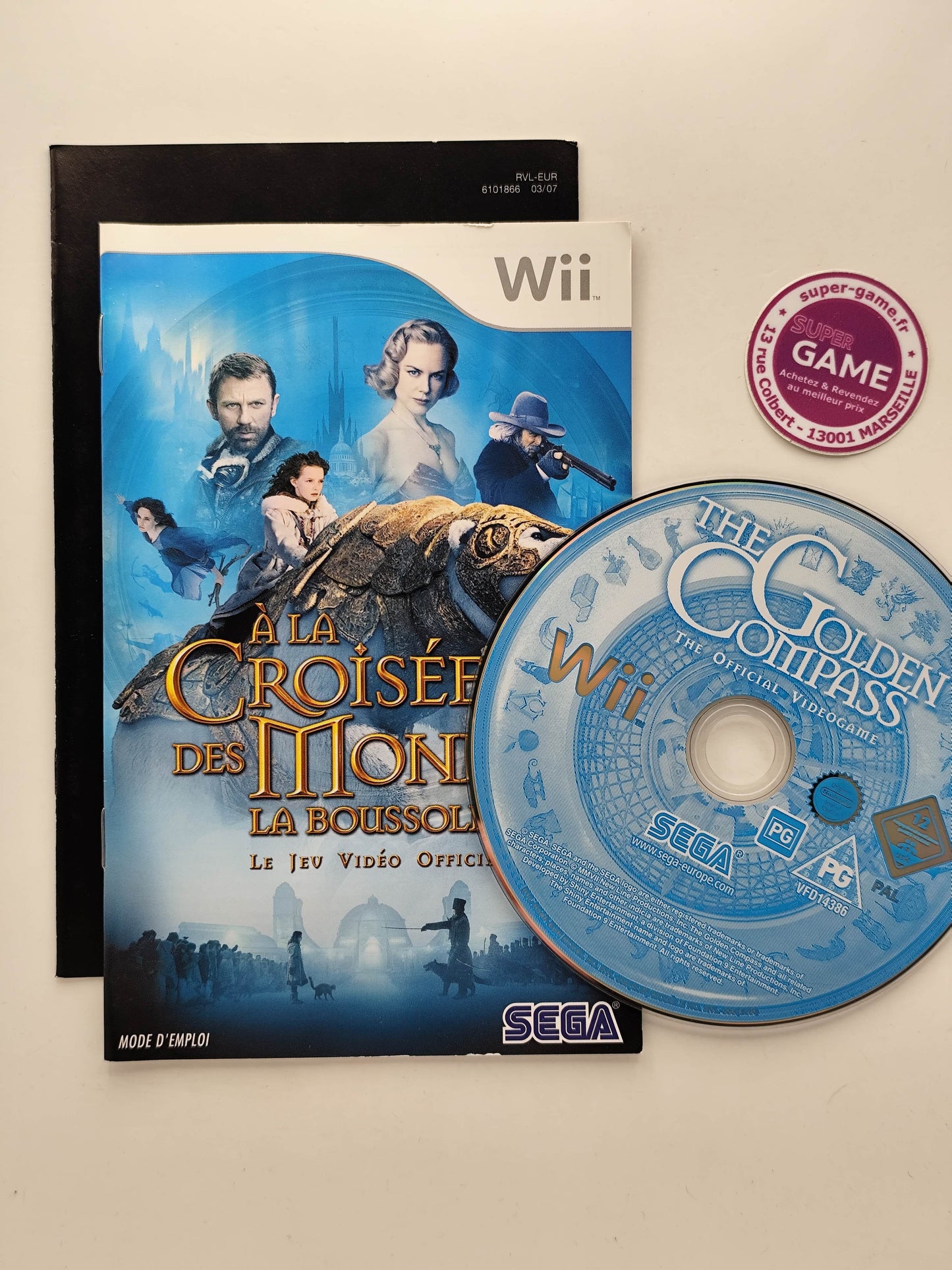 A LA CROISEE DES MONDES LA BOUSSOLE D'OR - Wii