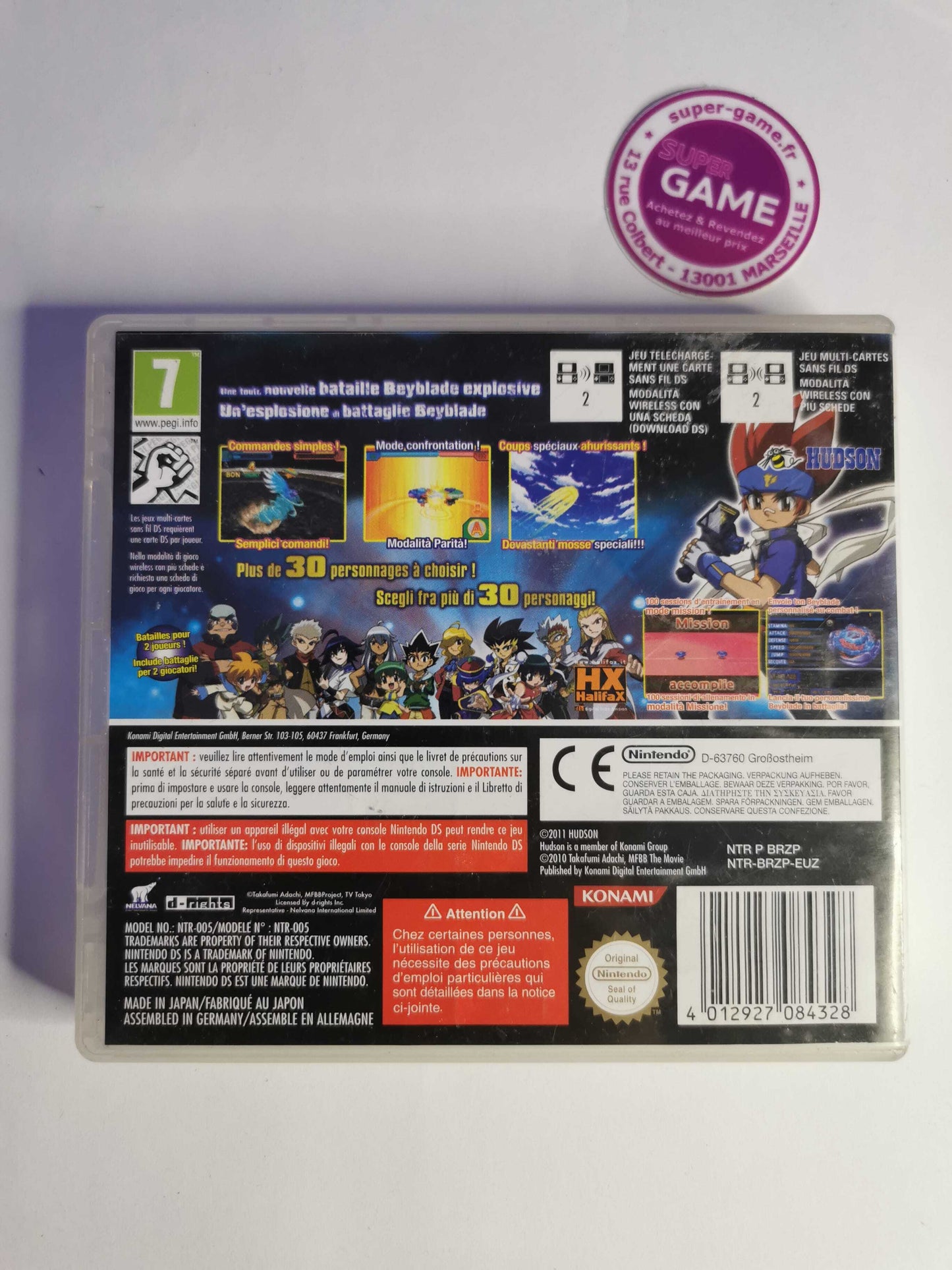 BeyBlade Metal Masters Nightmare Rex