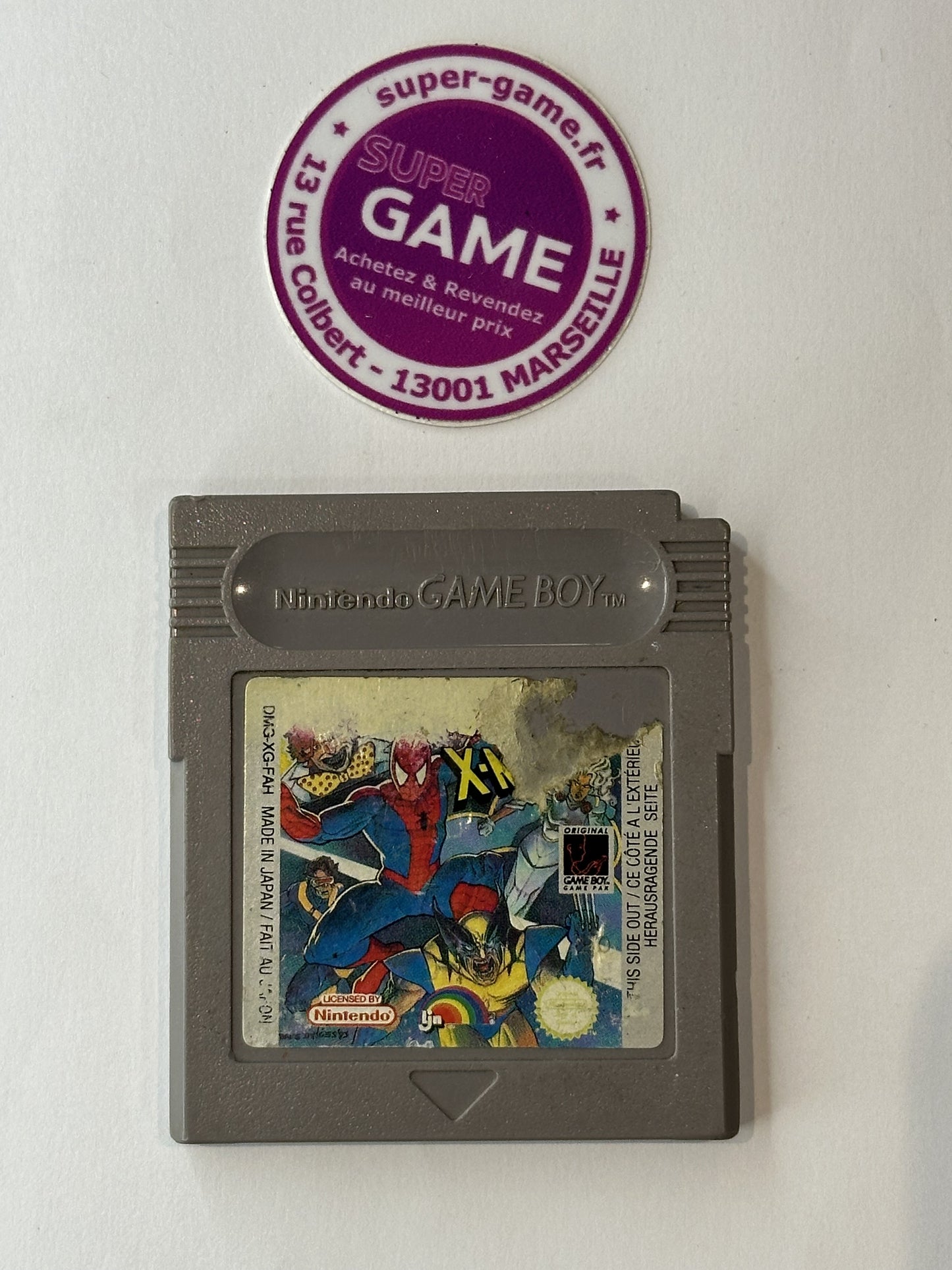 SPIDER-MAN X-MEN - sans boite - GAMEBOY