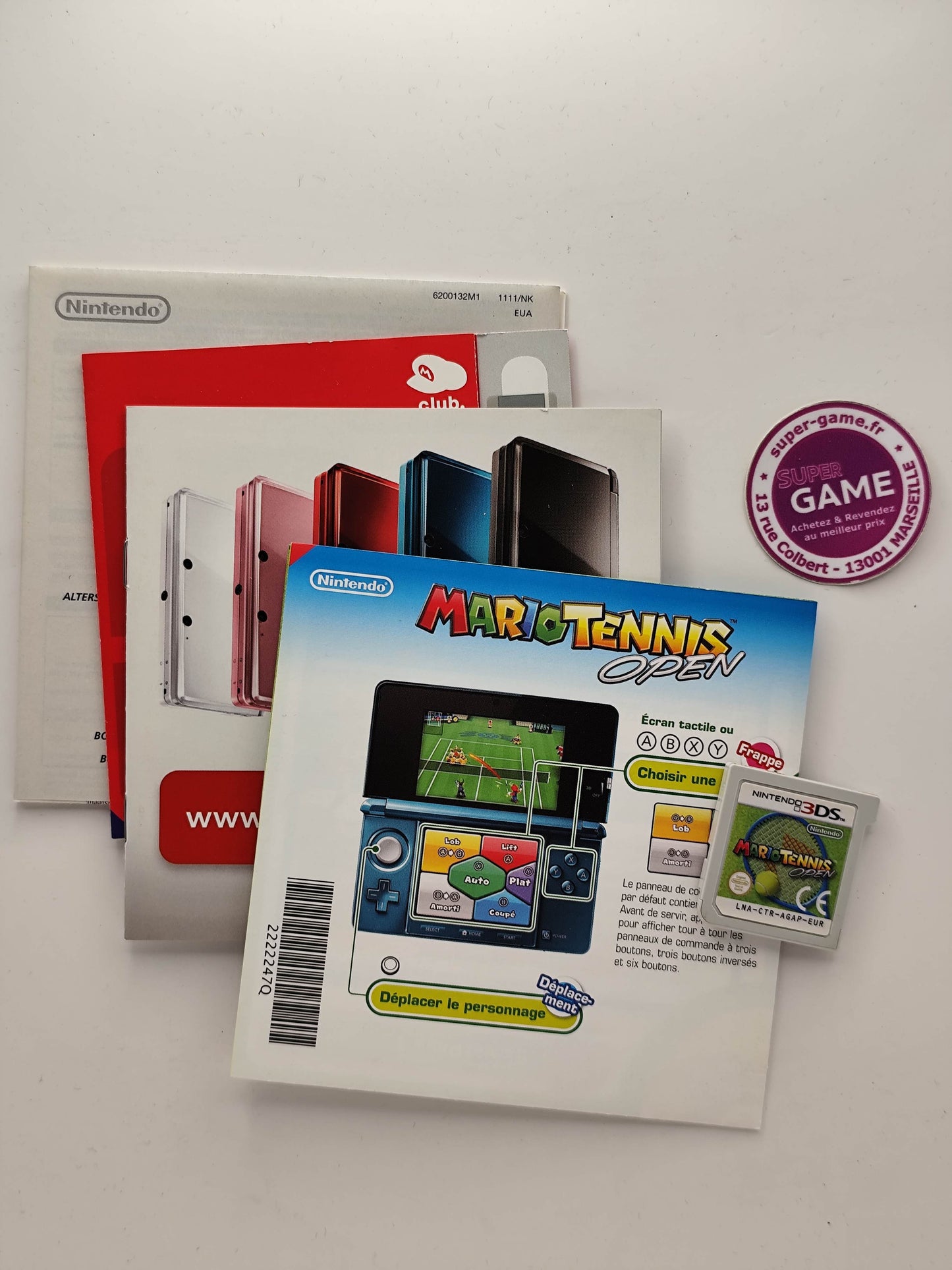 MARIO TENNIS OPEN - 3DS