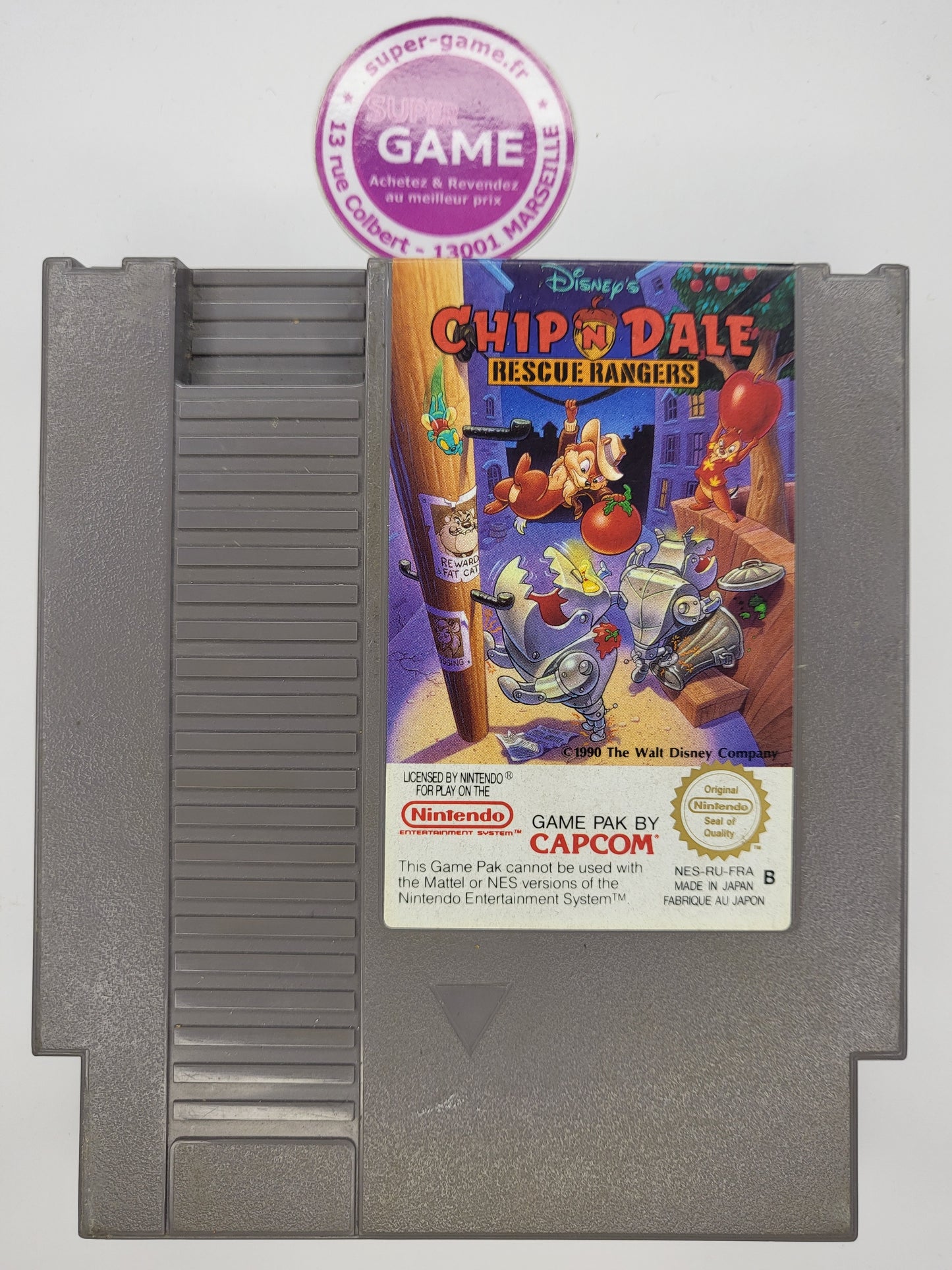 CHIP'N DALE RESCUE RANGERS 2 - sans boite - NES