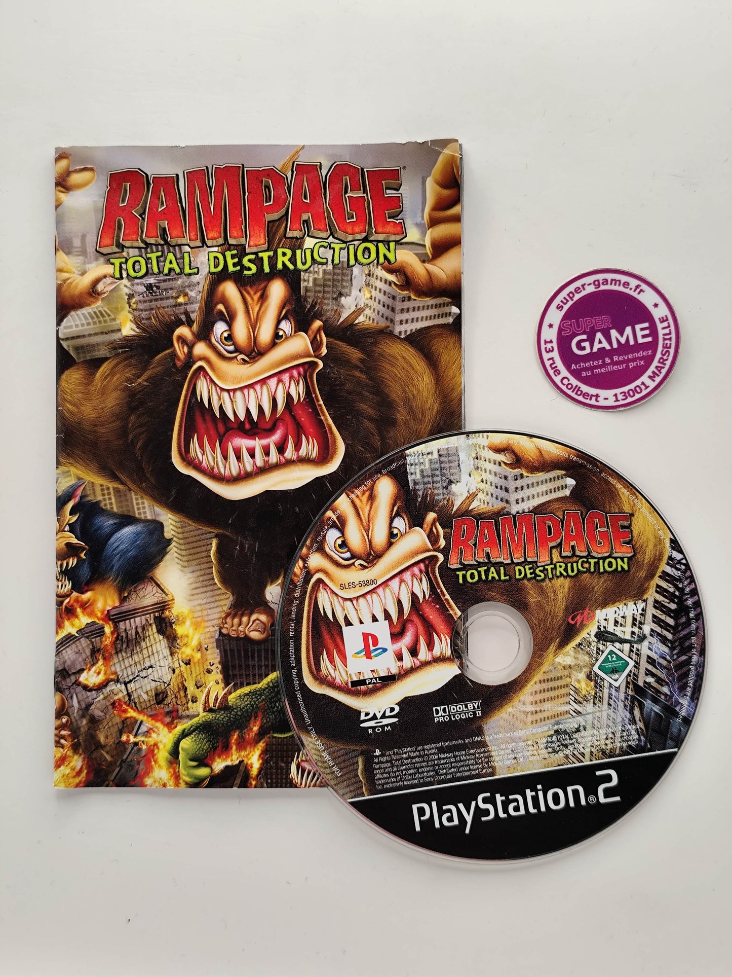 RAMPAGE TOTAL DESTRUCTION - PS2