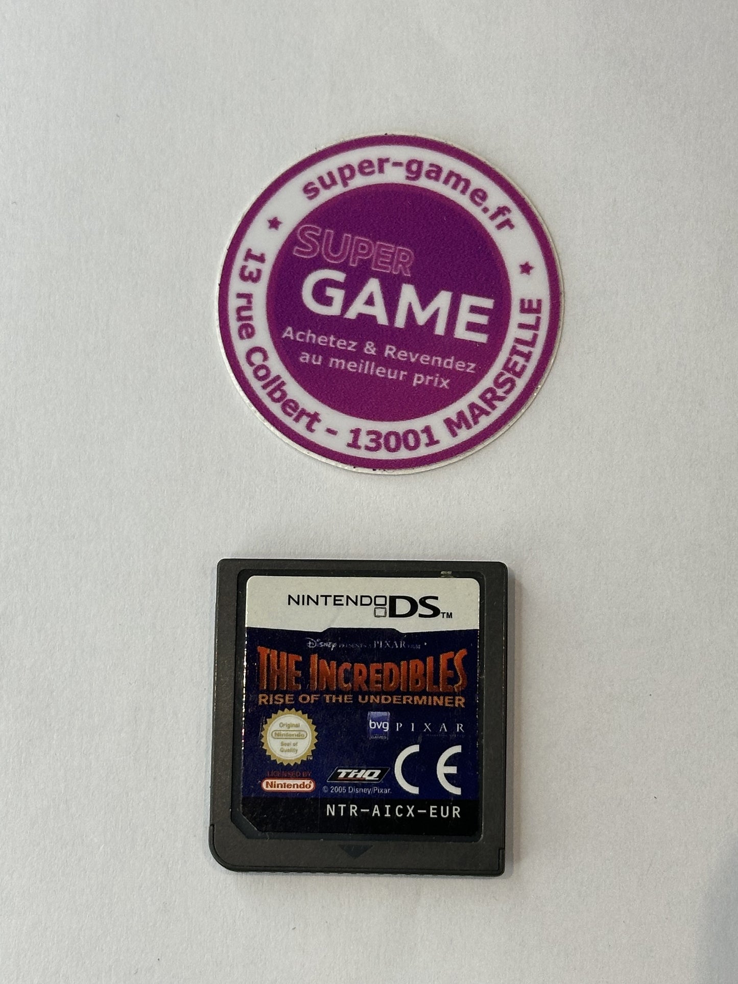 THE INCREDIBLES RISE OF THE UNDERMINER - sans boite - DS