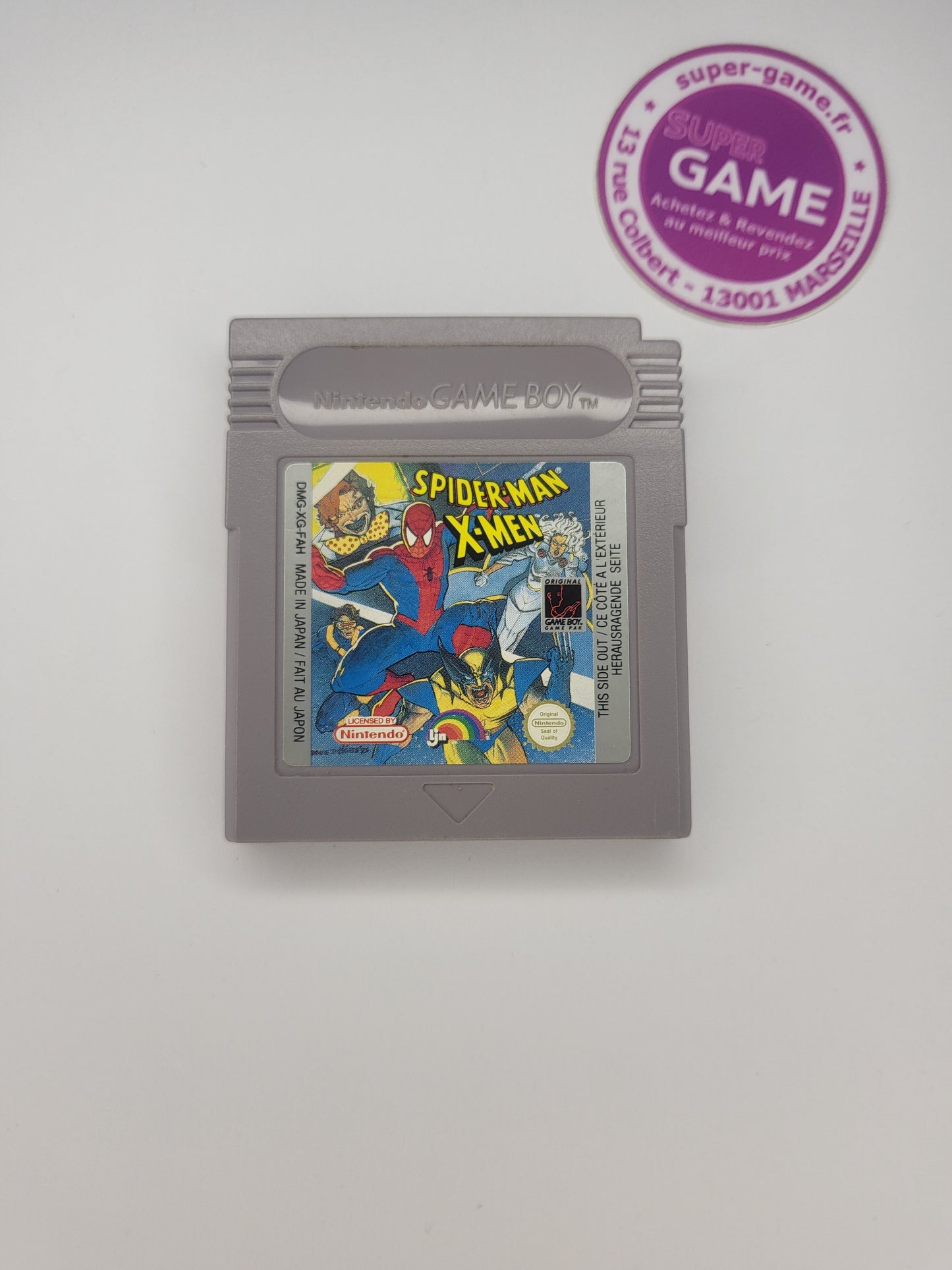 SPIDER-MAN X-MEN - sans boite - GAMEBOY