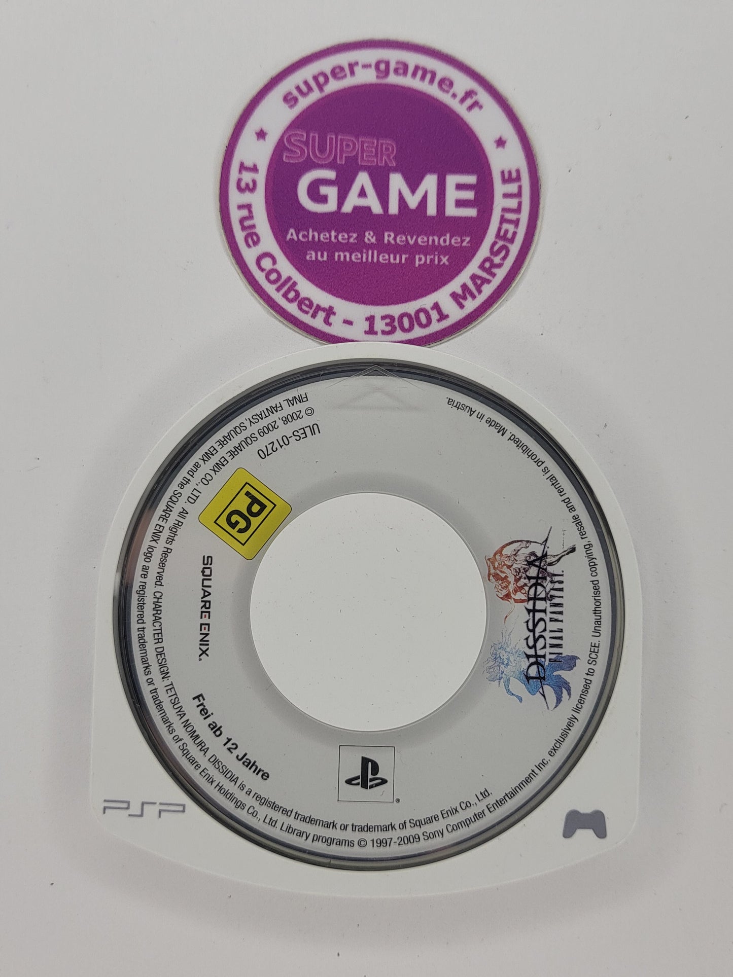 DISSIDIA FINAL FANTASY - sans boite - PSP